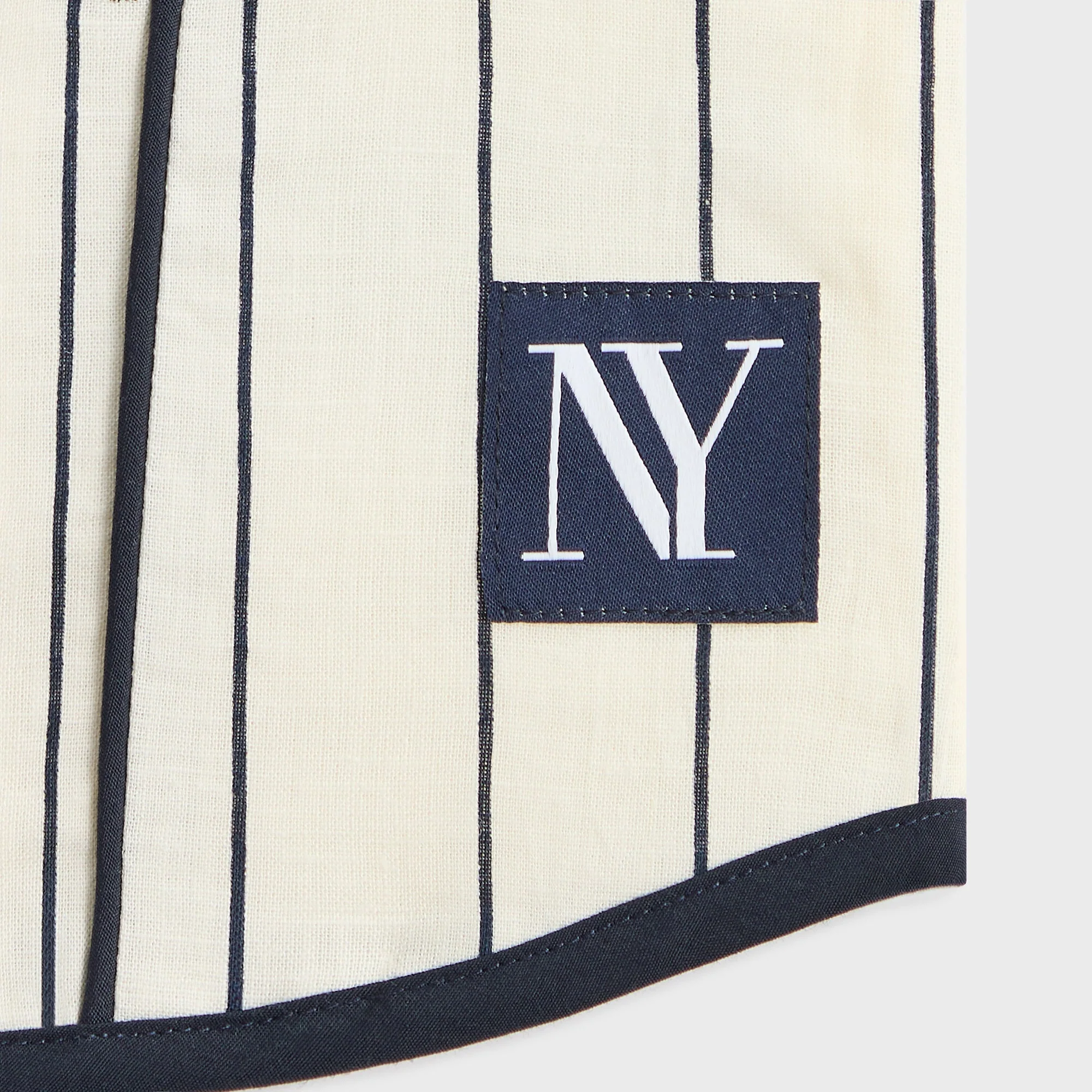 Kith Baby Pinstripe Baseball Shirt - Silk - Image 5