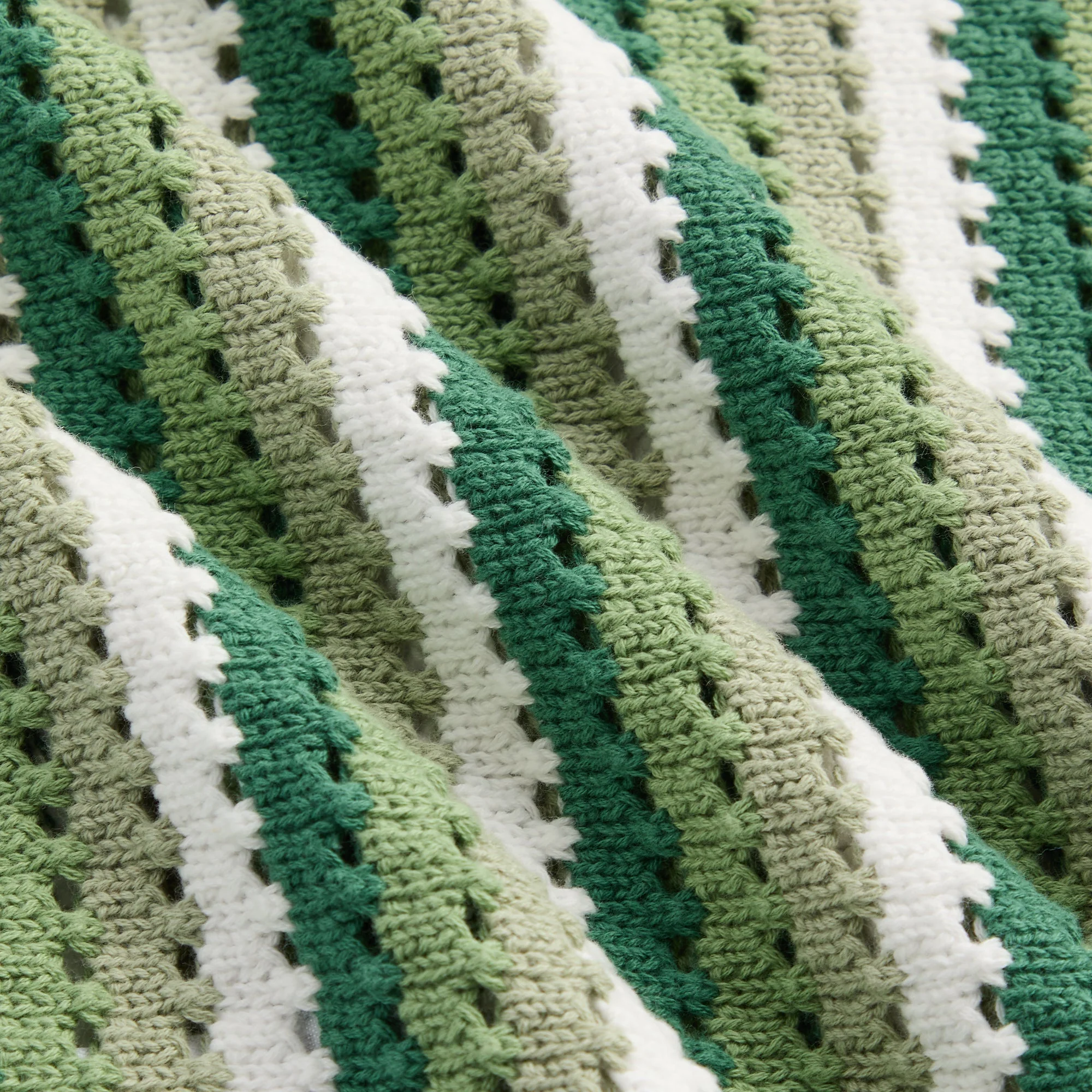 Kith Baby Open Knit Pullover Polo - Sage - Image 5