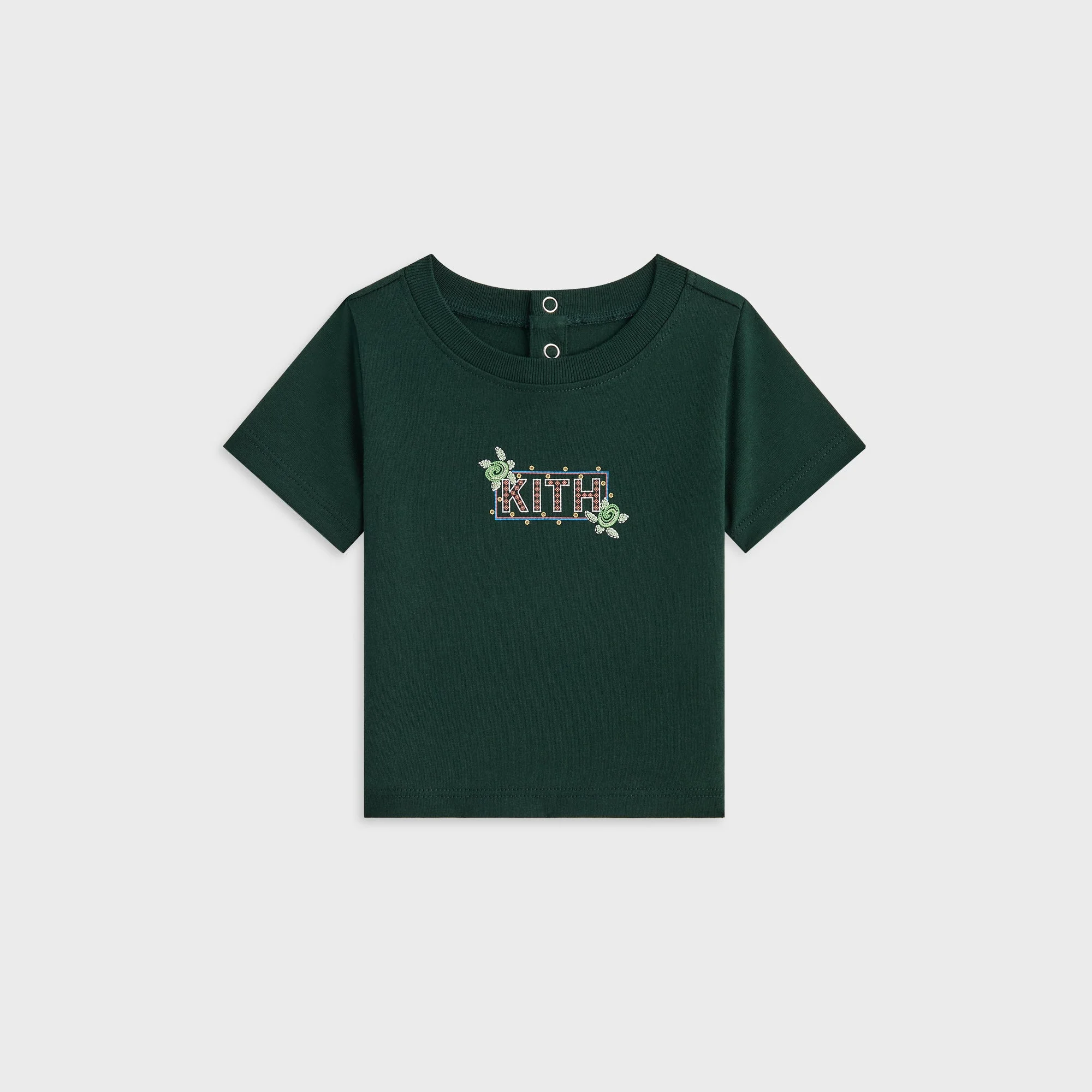 Kith Baby Beach Tile Classic Logo Graphic Tee - Stadium