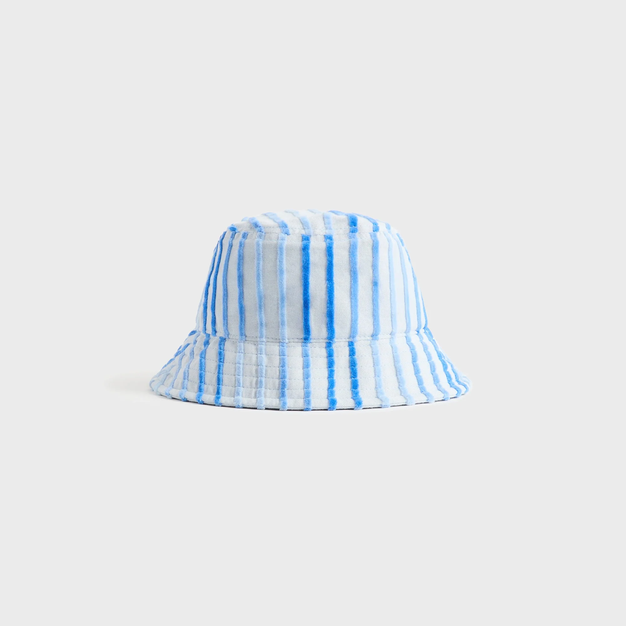 Kith Baby Chenille Stripe Dawson Bucket Hat - Cornflower - Image 3