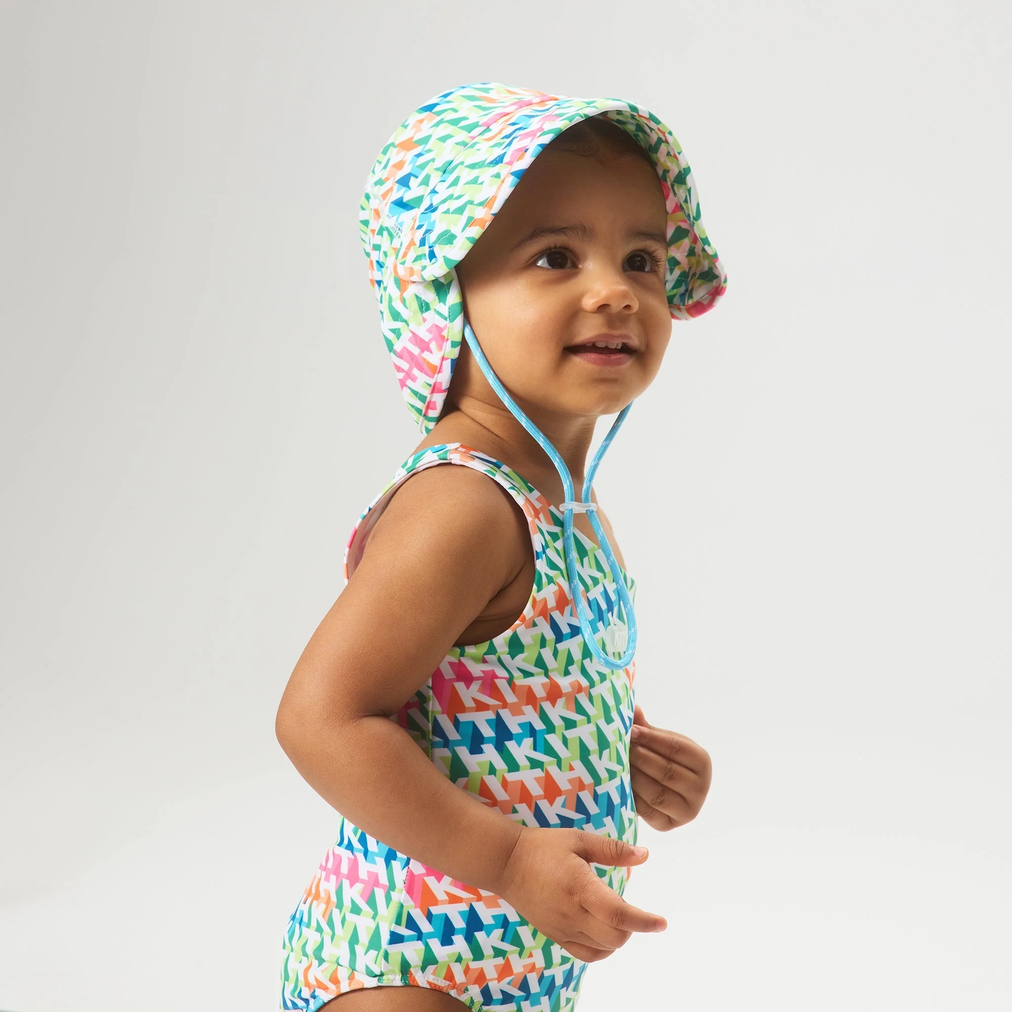 Kith Baby Printed Swim Bucket Hat - Periodot - Image 2