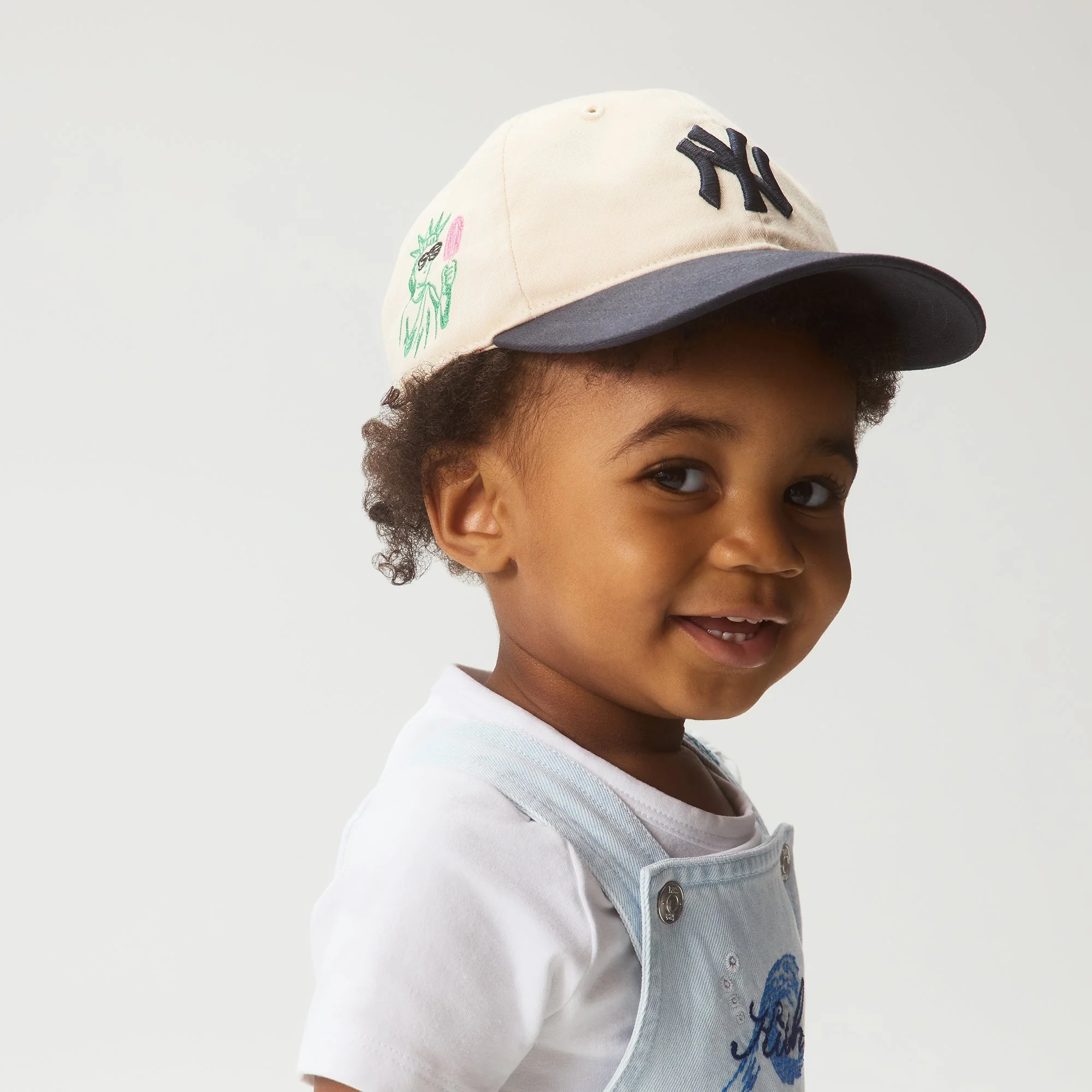 Kith Baby & '47 for the New York Yankees Twill Snapback Cap - Silk - Image 2
