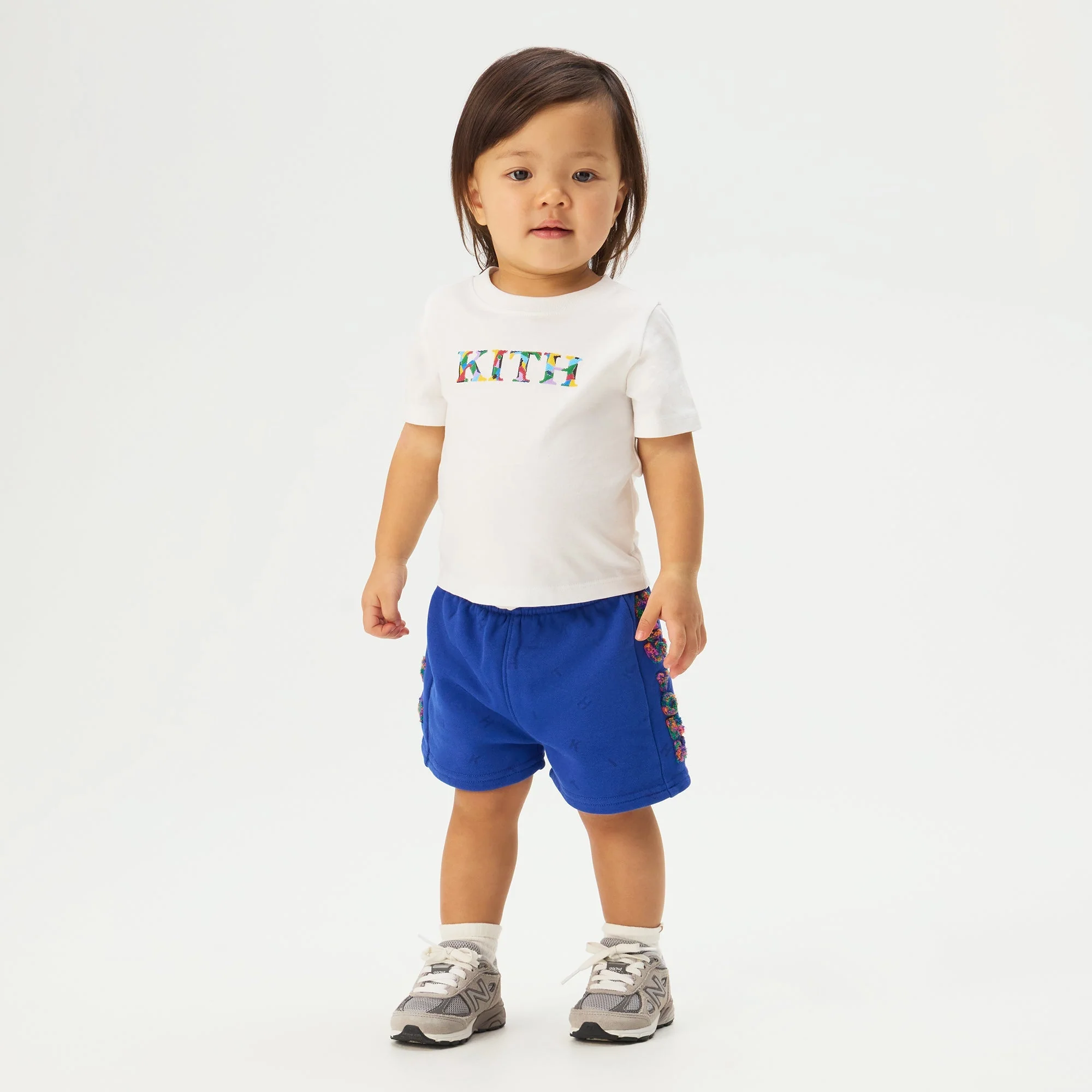 Kith Baby Monogram Chenille Liam Short - Cyclone - Image 2