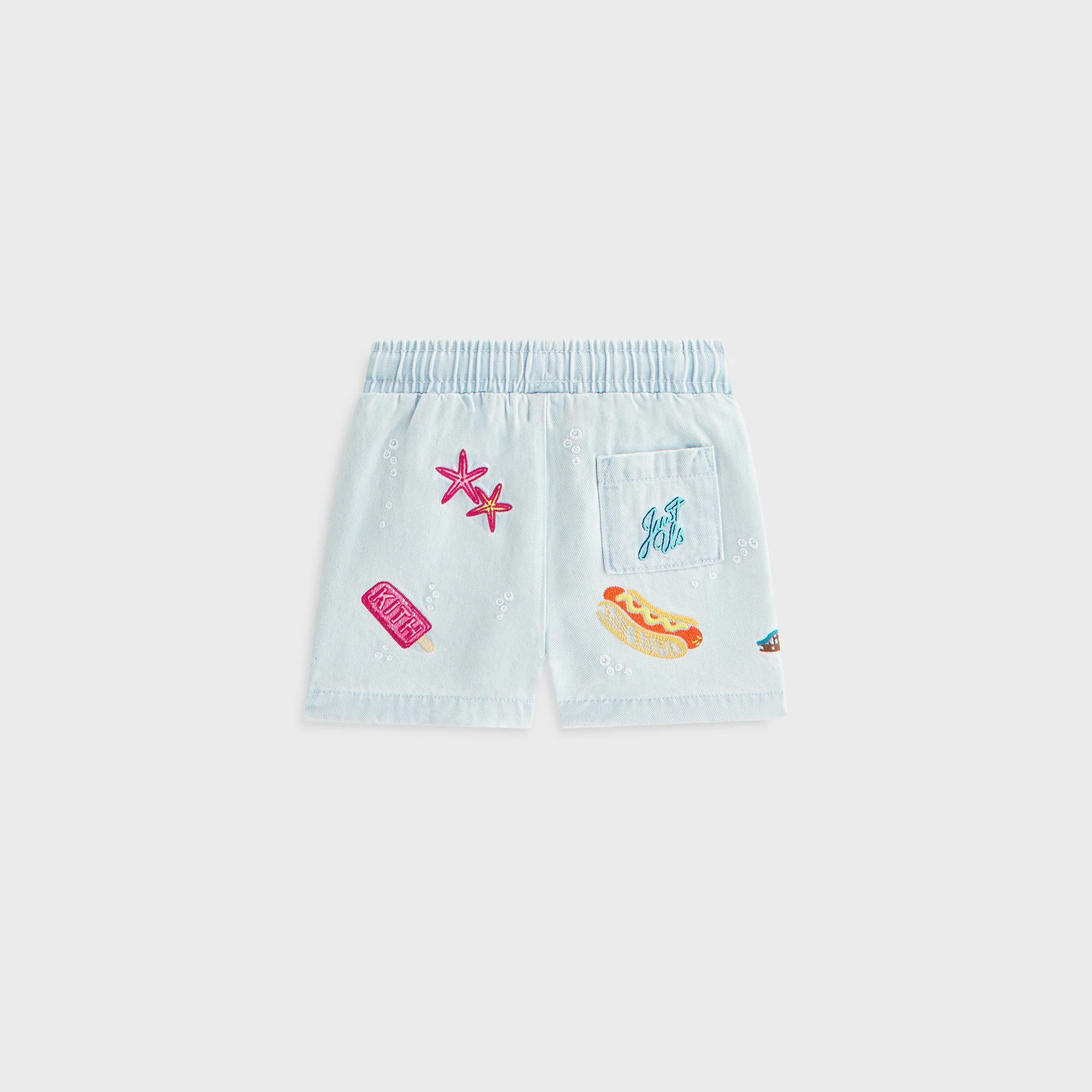 Kith Baby Novelty Thompson Camp Short - Light Indigo - Image 3