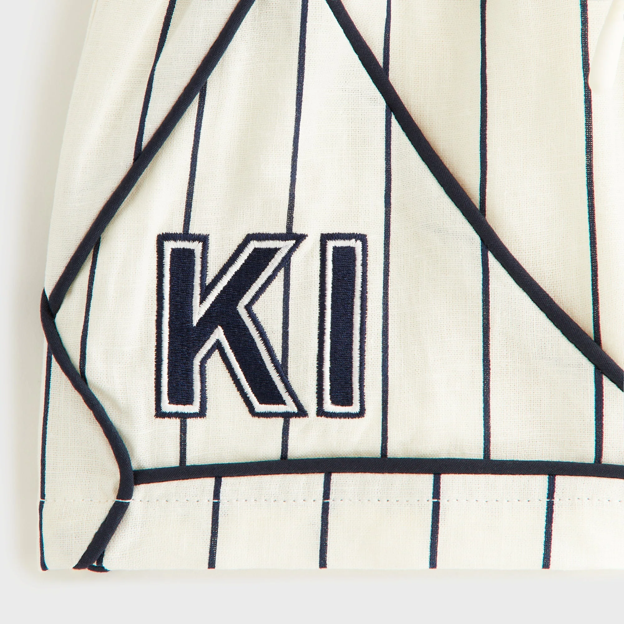 Kith Baby Pinstripe Baseball Turbo Short - Silk - Image 4