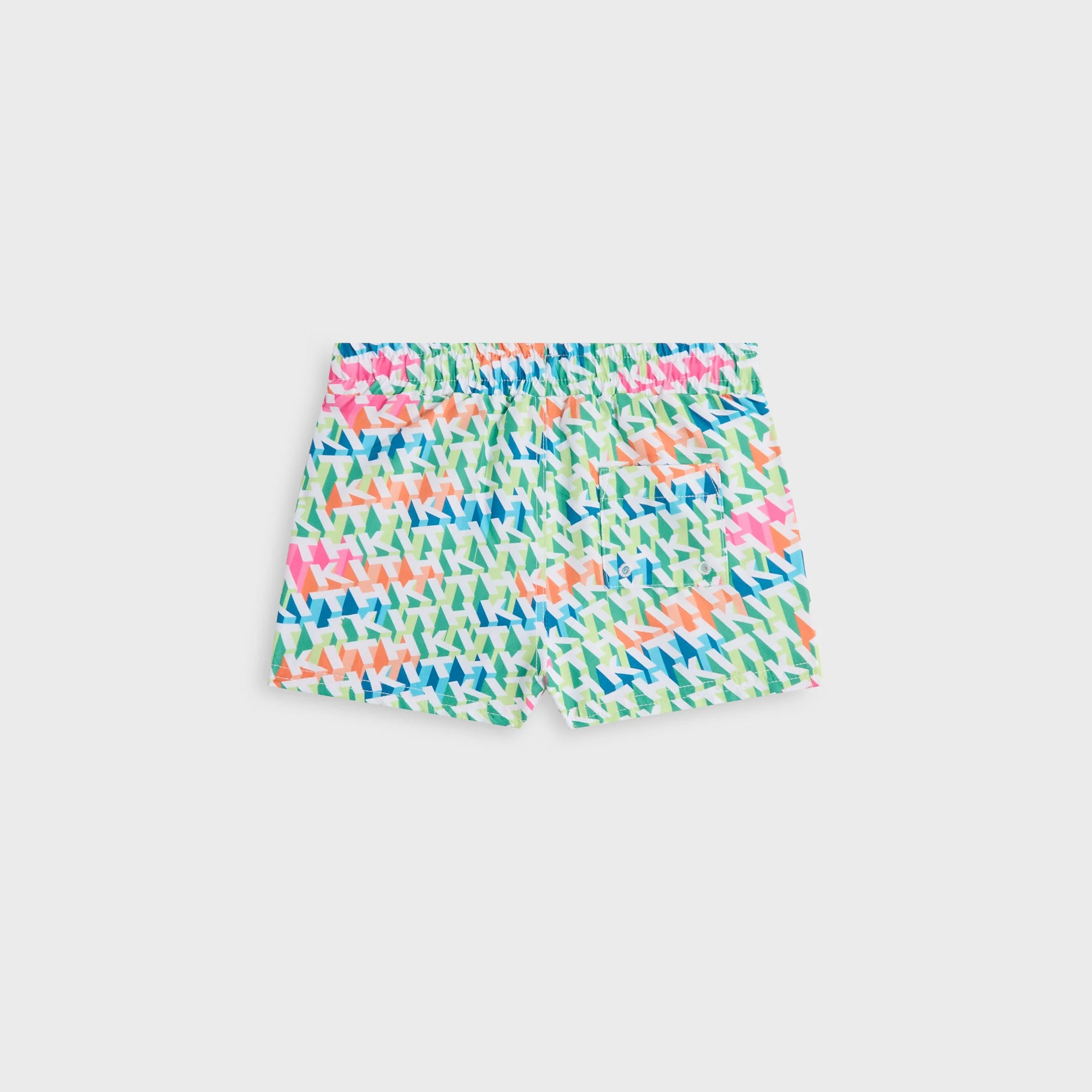 Kith Baby 3D Monogram Kai Swim Trunk - Periodot - Image 3