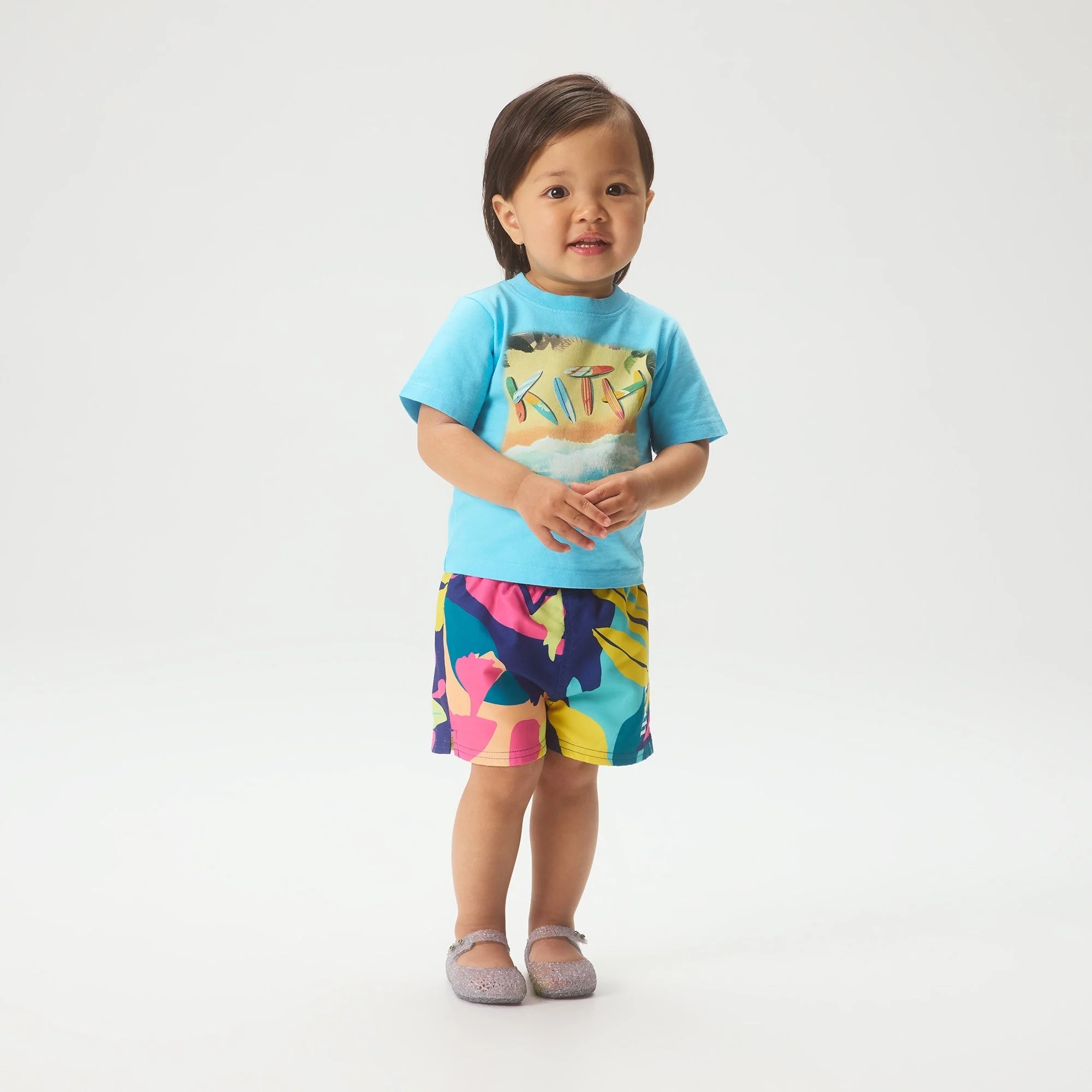 Kith Baby Abstract Tropical Kai Swim Trunk - Multi - Image 2