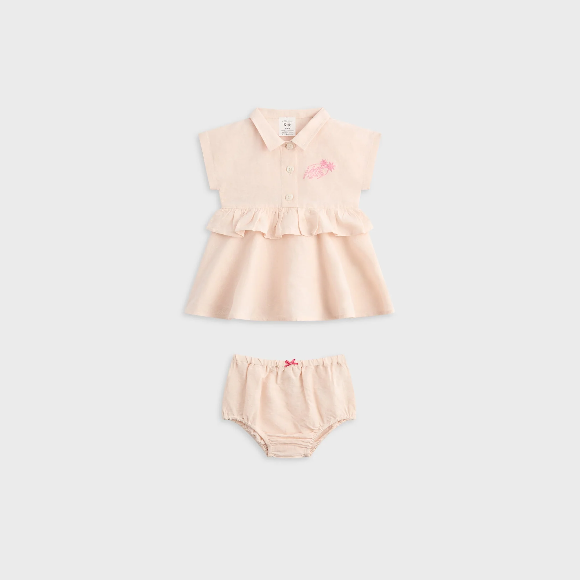 Kith Baby Bella Dress With Bloomer - Sahara
