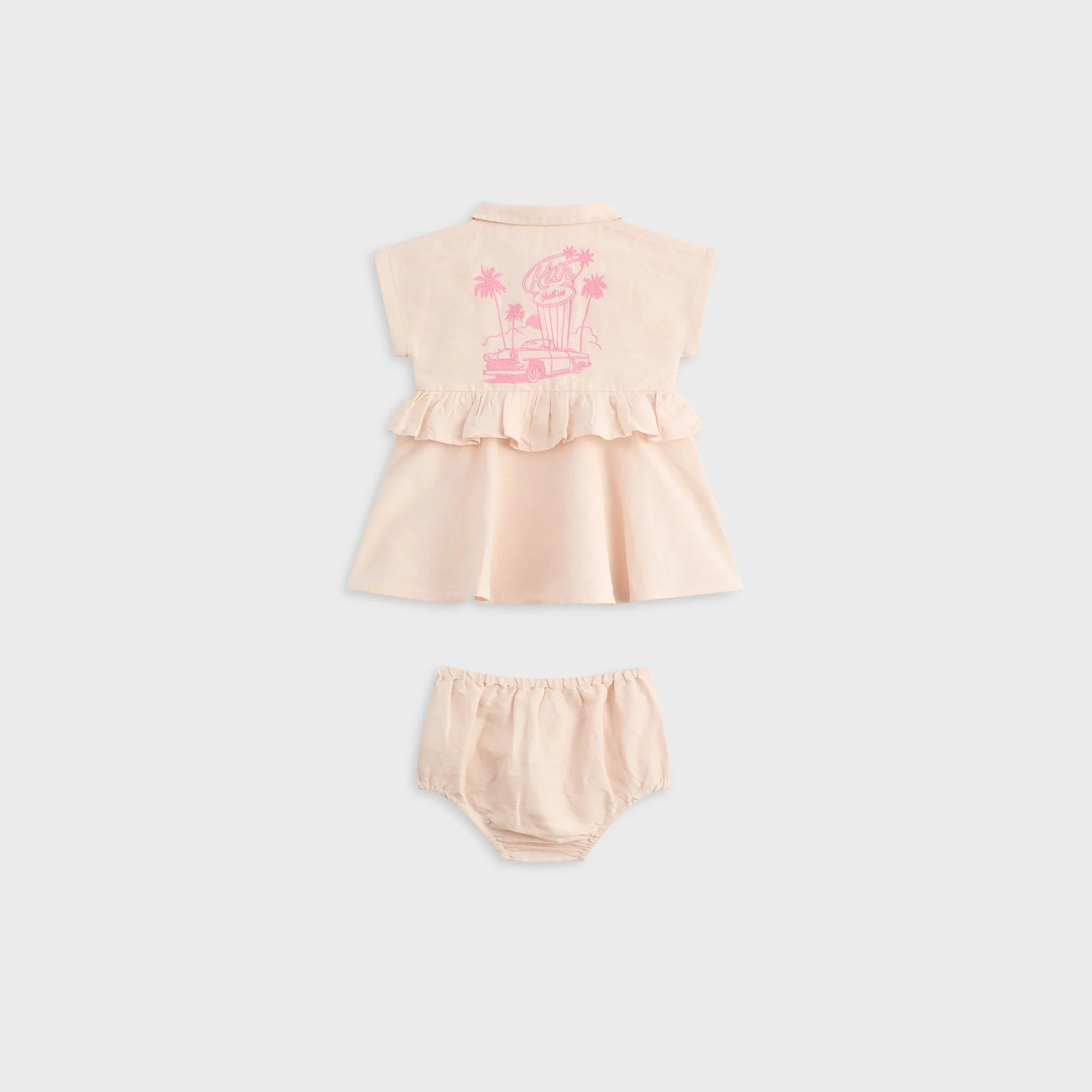 Kith Baby Bella Dress With Bloomer - Sahara - Image 3