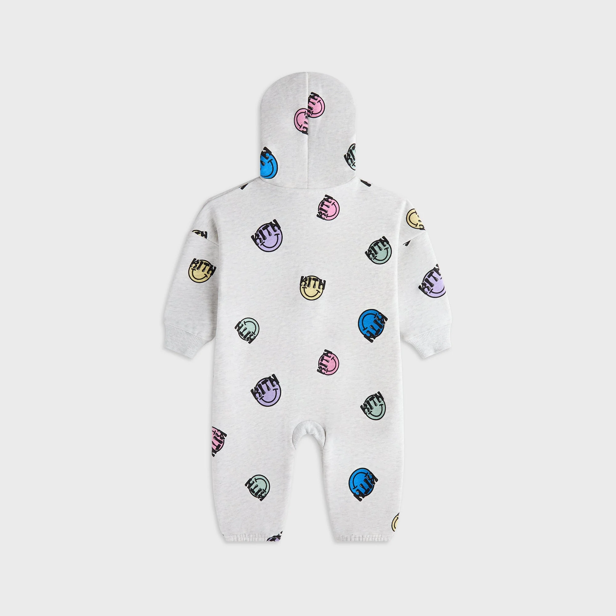 Kith Baby Cheeky Gumball Nelson Coverall - Light Heather Grey - Image 3
