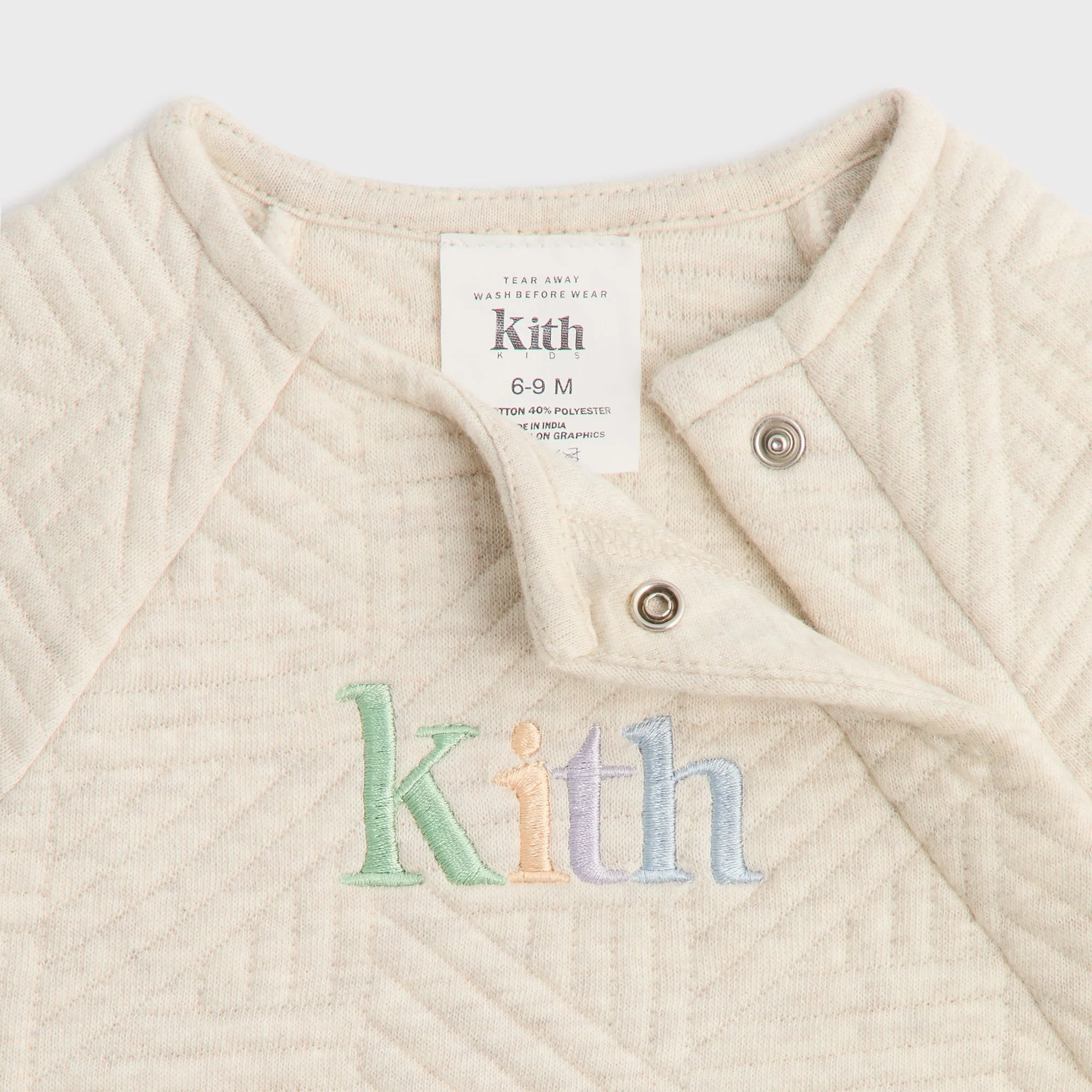 Kith Baby Quilted Coverall - Sandy Heather - Image 4