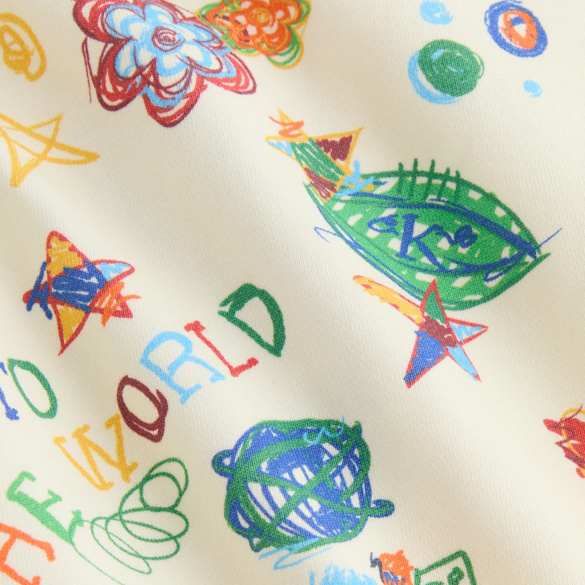 Kith Baby NY Sketchbook Nelson Coverall - Sandrift - Image 5