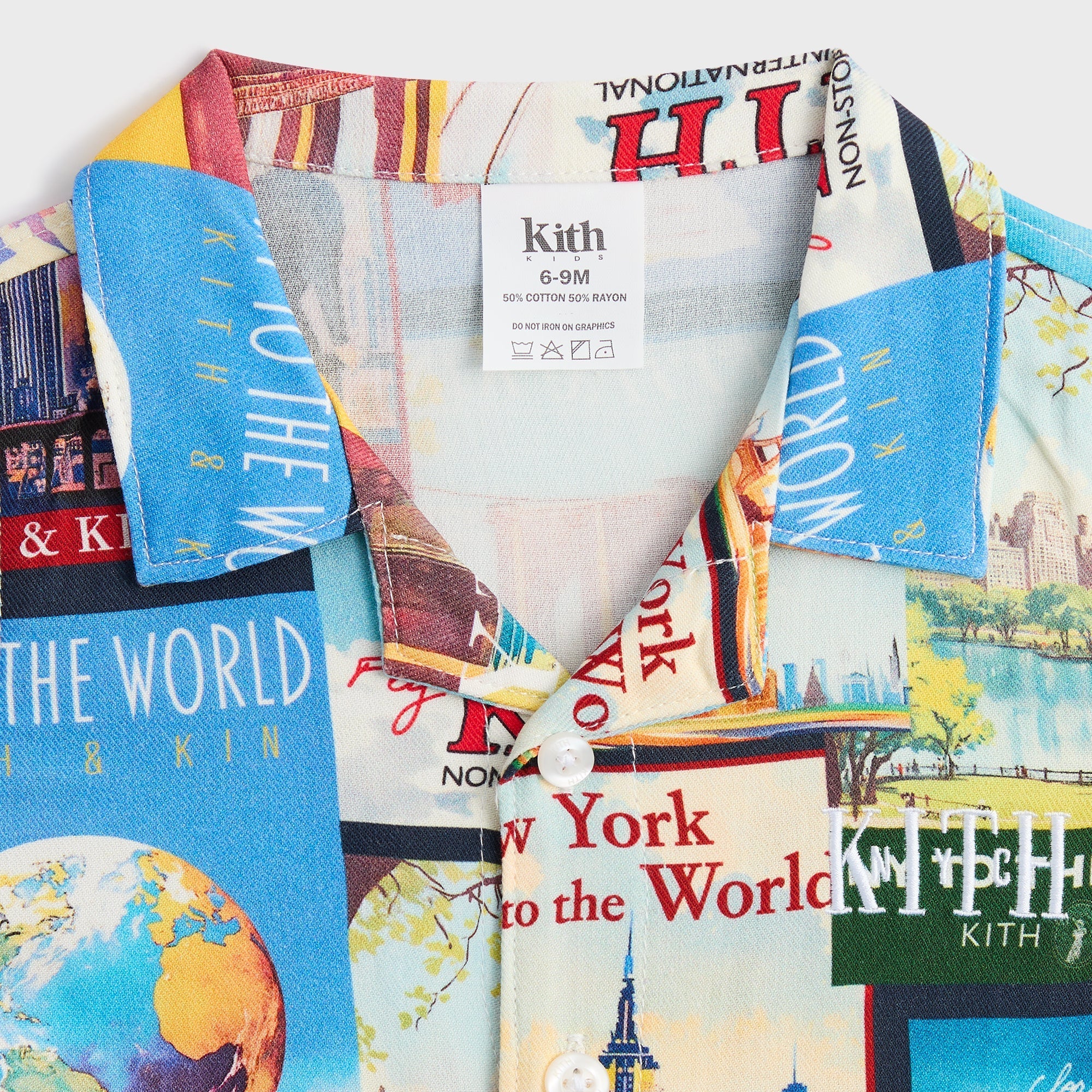 Kith Baby World Travel Printed Belmont Shortall - Nocturnal - PH - Image 4