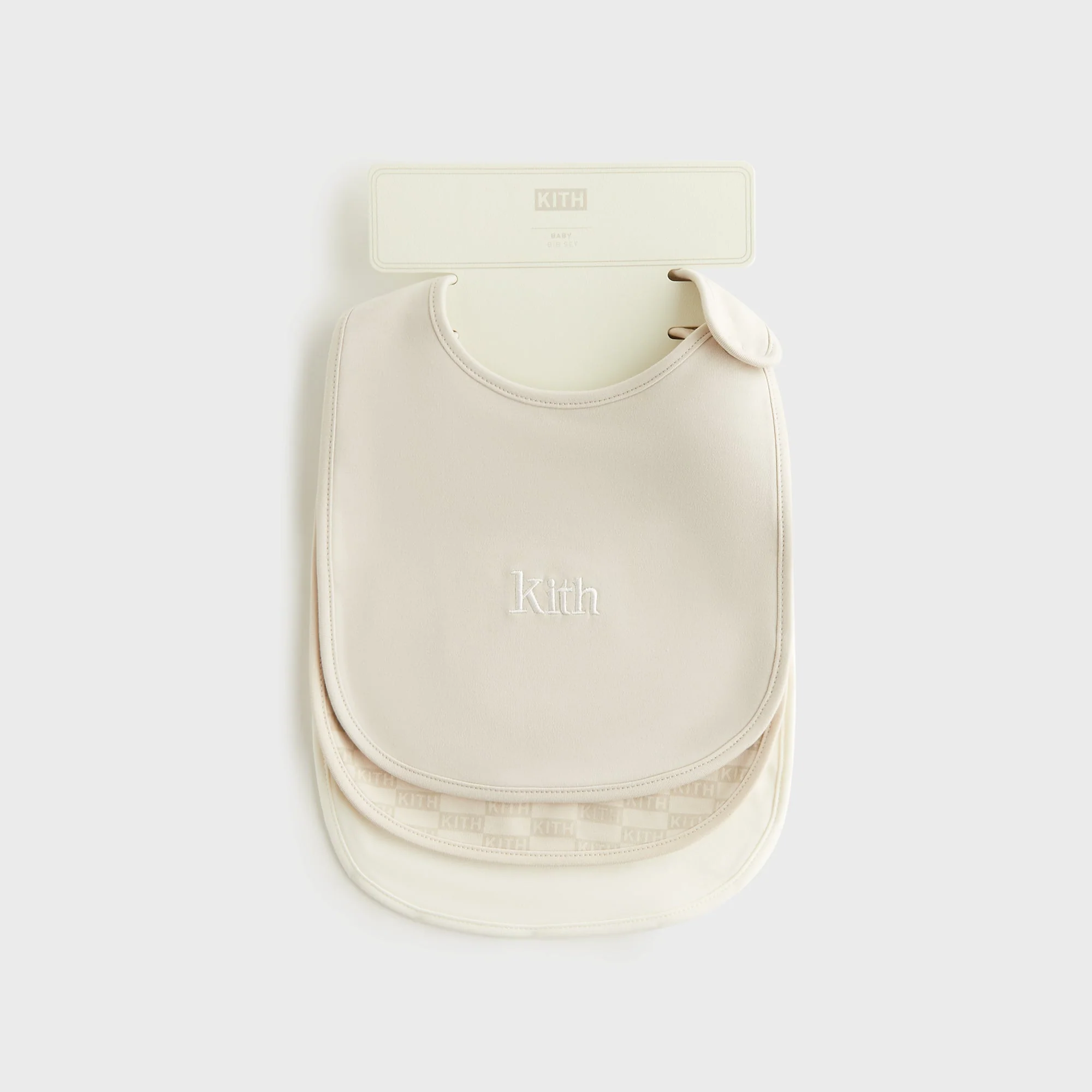 Kith Baby 3-Pack Bib Set - Silk - Image 4