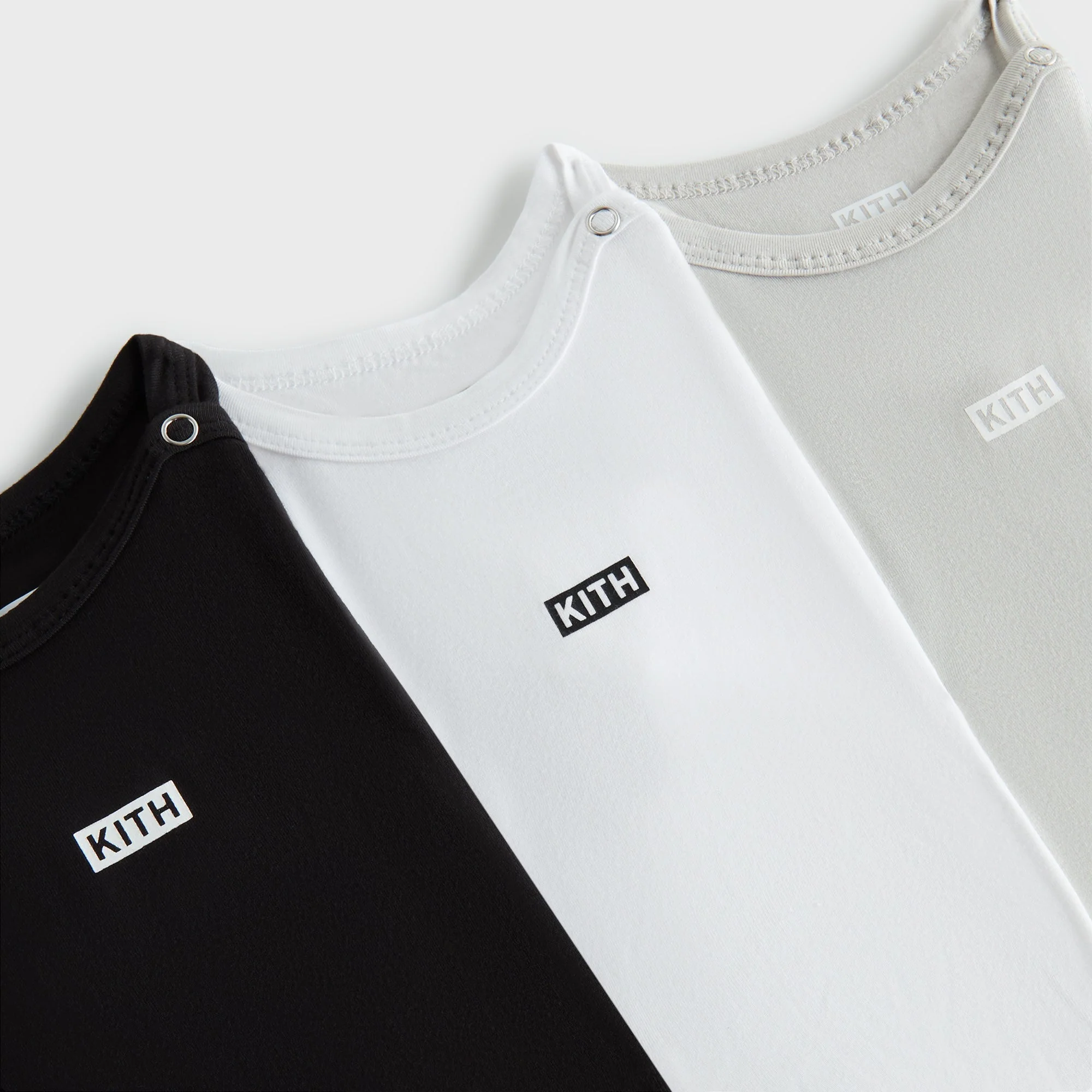 Kith Baby 3-Pack Origins Onesie - Black - Image 3