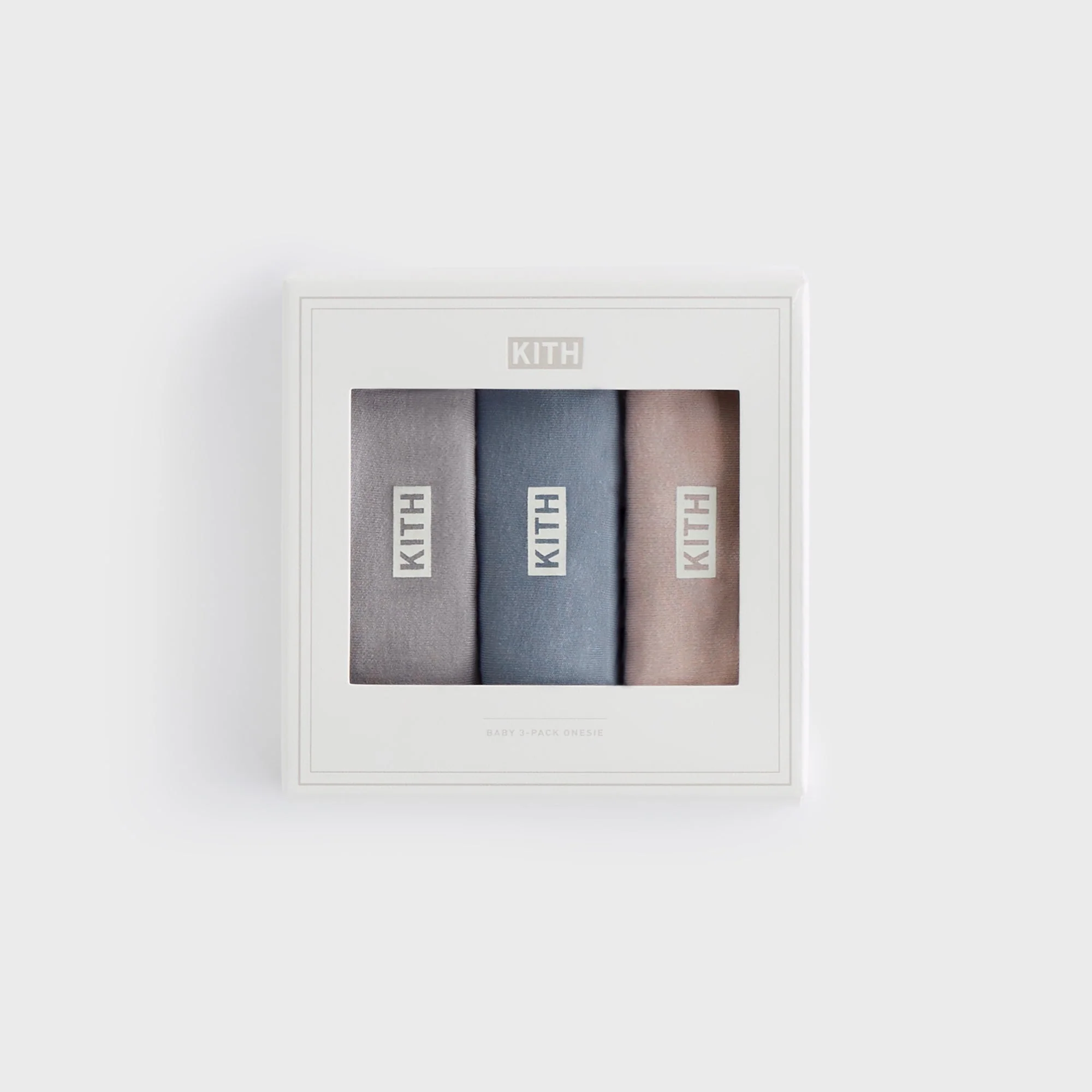 Kith Baby Palette 3-Pack Bodysuit - Argon - Image 6