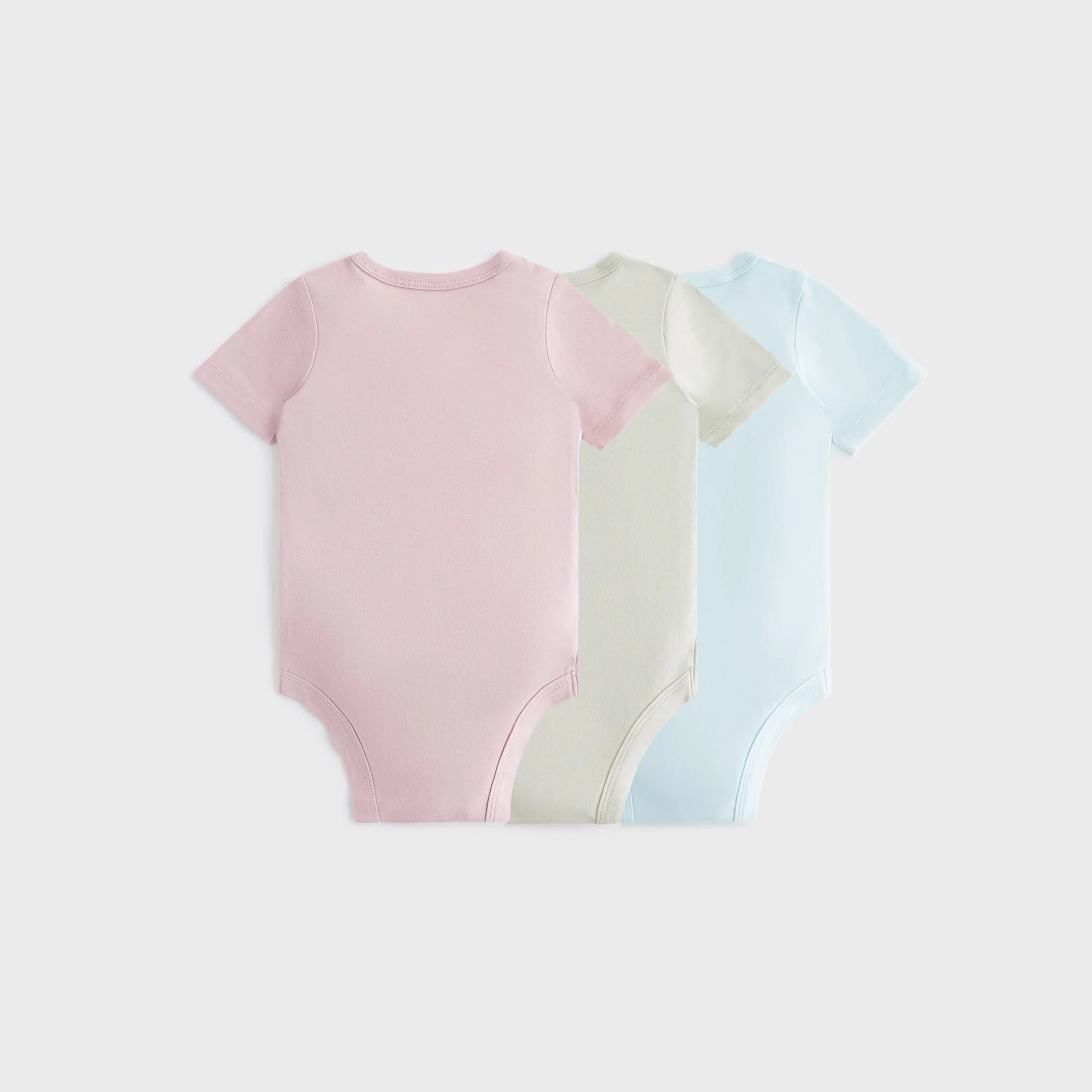 Kith Baby Palette 3-Pack Bodysuit - Dusty Quartz - Image 2