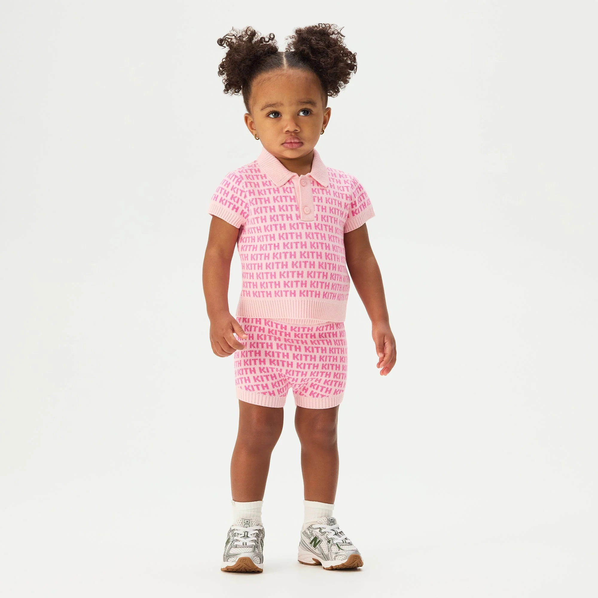 Kith Baby Monogram Polo Set - Bubble - Image 2