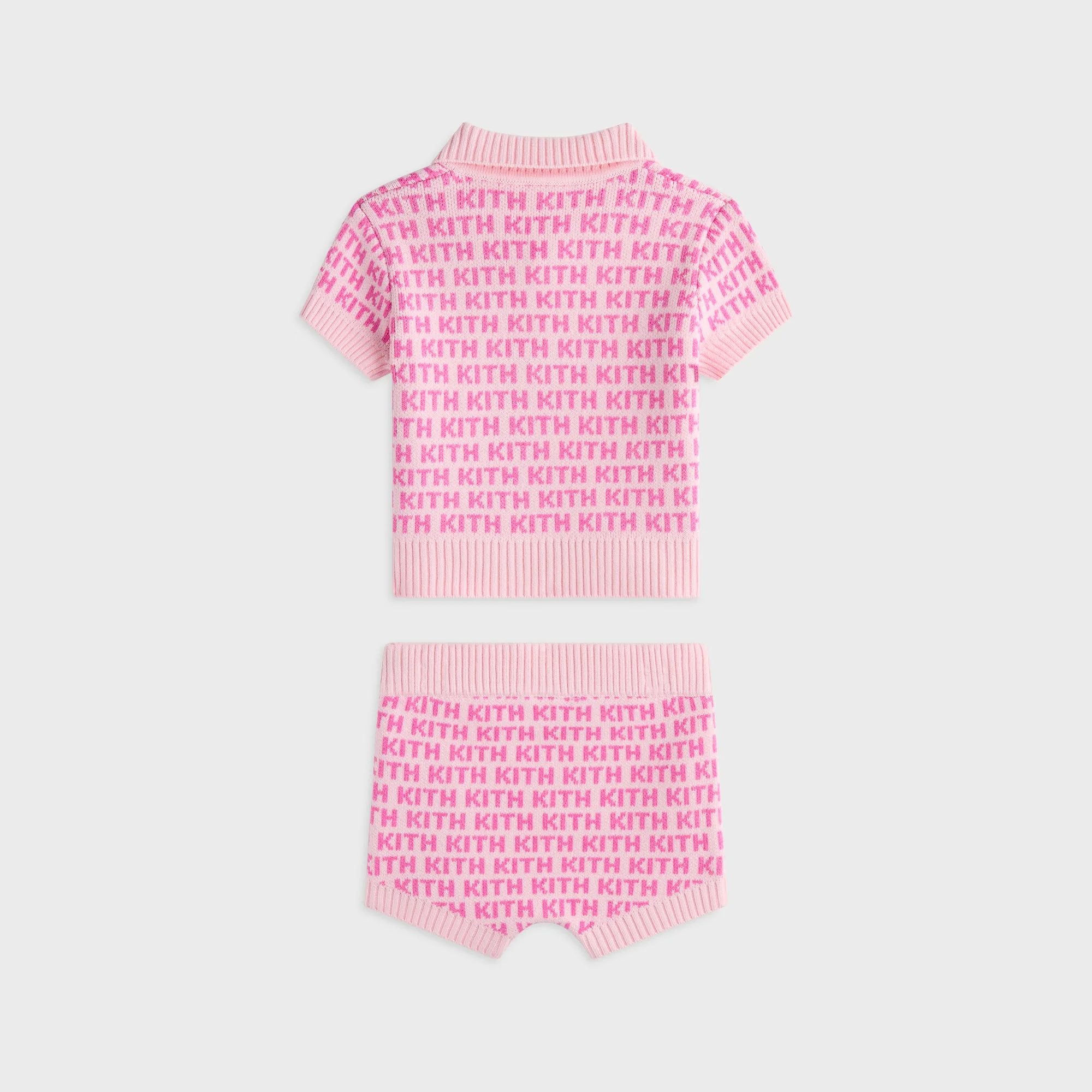 Kith Baby Monogram Polo Set - Bubble - Image 3