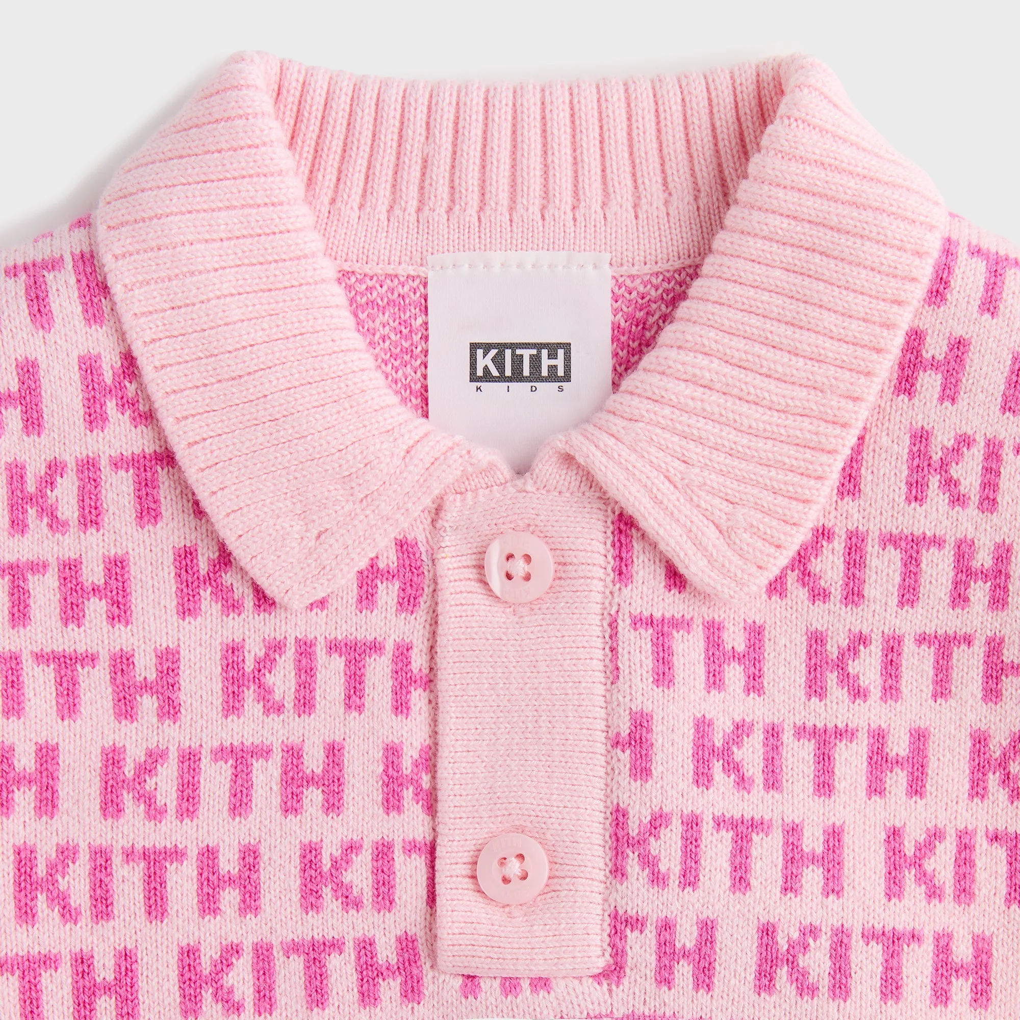 Kith Baby Monogram Polo Set - Bubble - Image 4