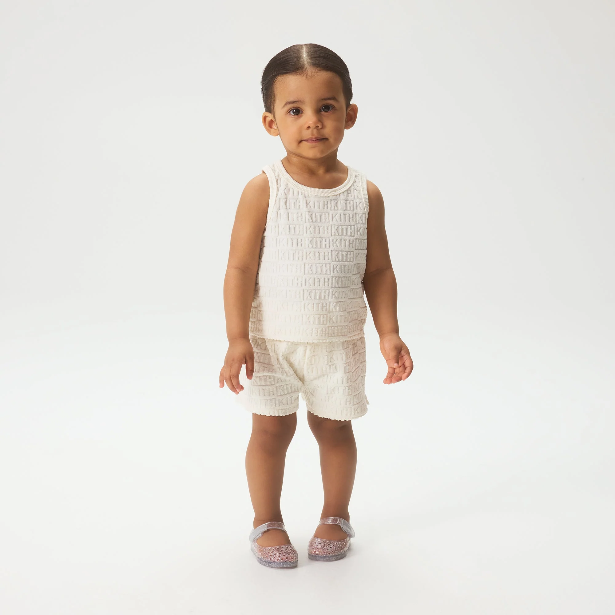 Kith Baby Monogram Terry Tank Set - Silk - Image 2