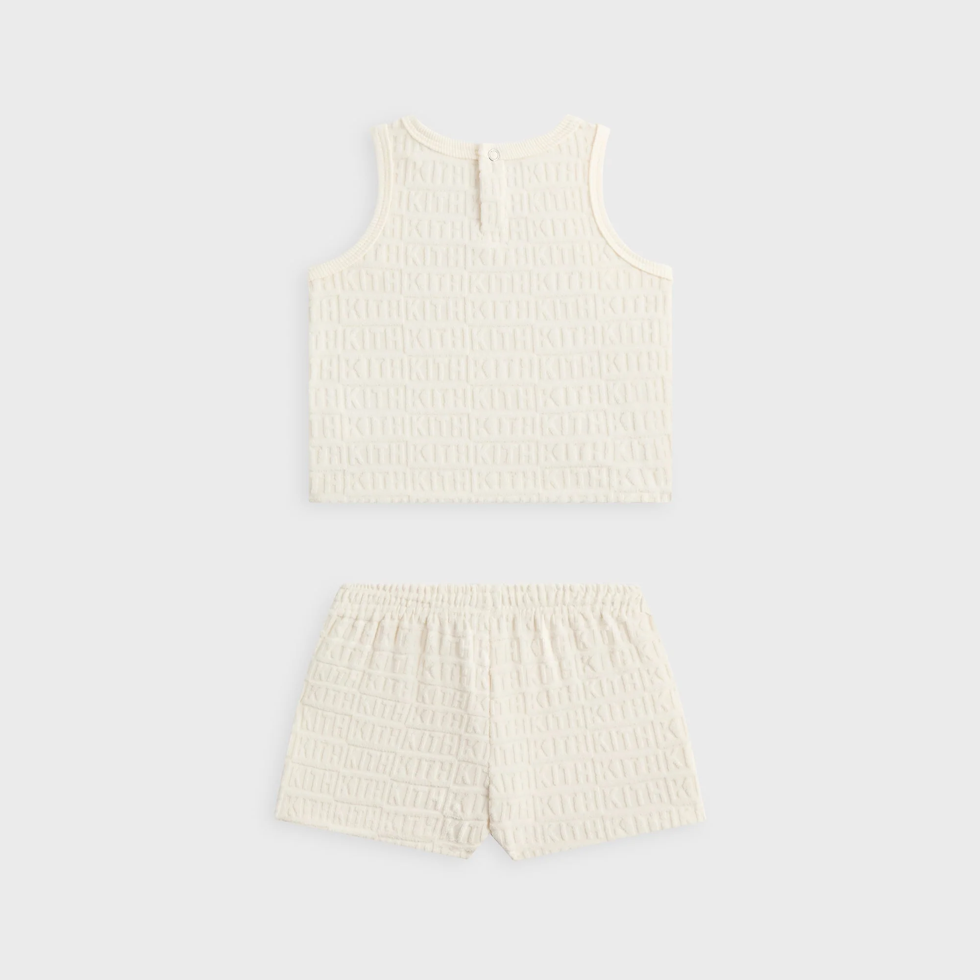 Kith Baby Monogram Terry Tank Set - Silk - Image 3