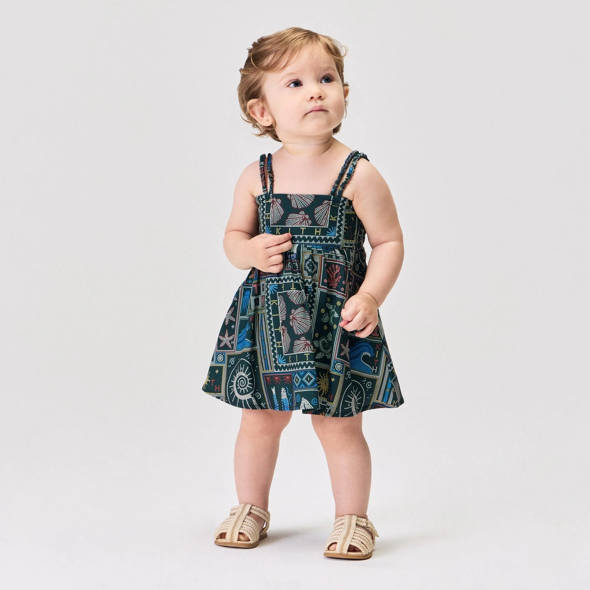 Kith Baby Beach Tile Dress Bloomer Set - Stadium - PH - Image 2