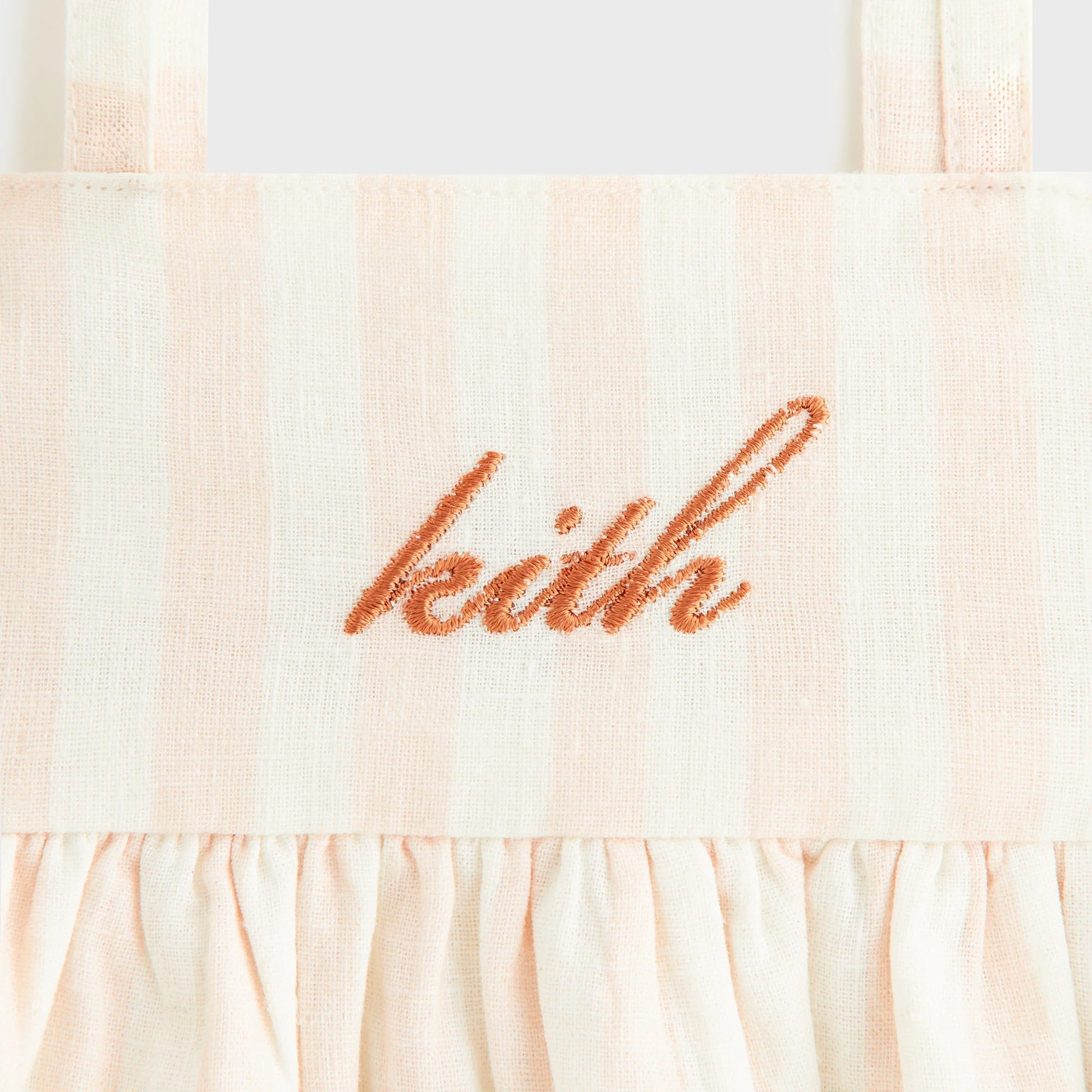Kith Baby Embroidered Peplum Short Set - Sahara - PH - Image 4