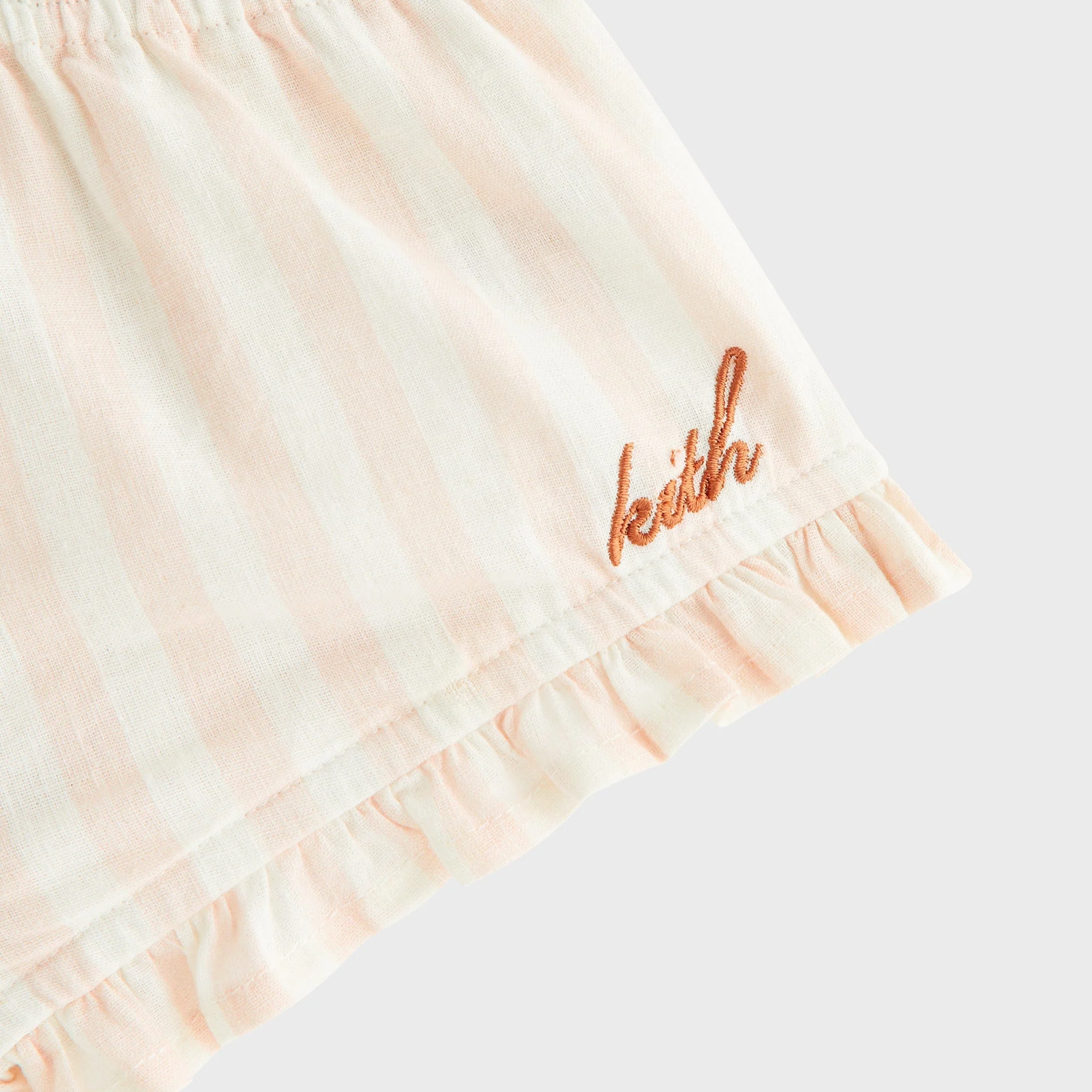 Kith Baby Embroidered Peplum Short Set - Sahara - PH - Image 5
