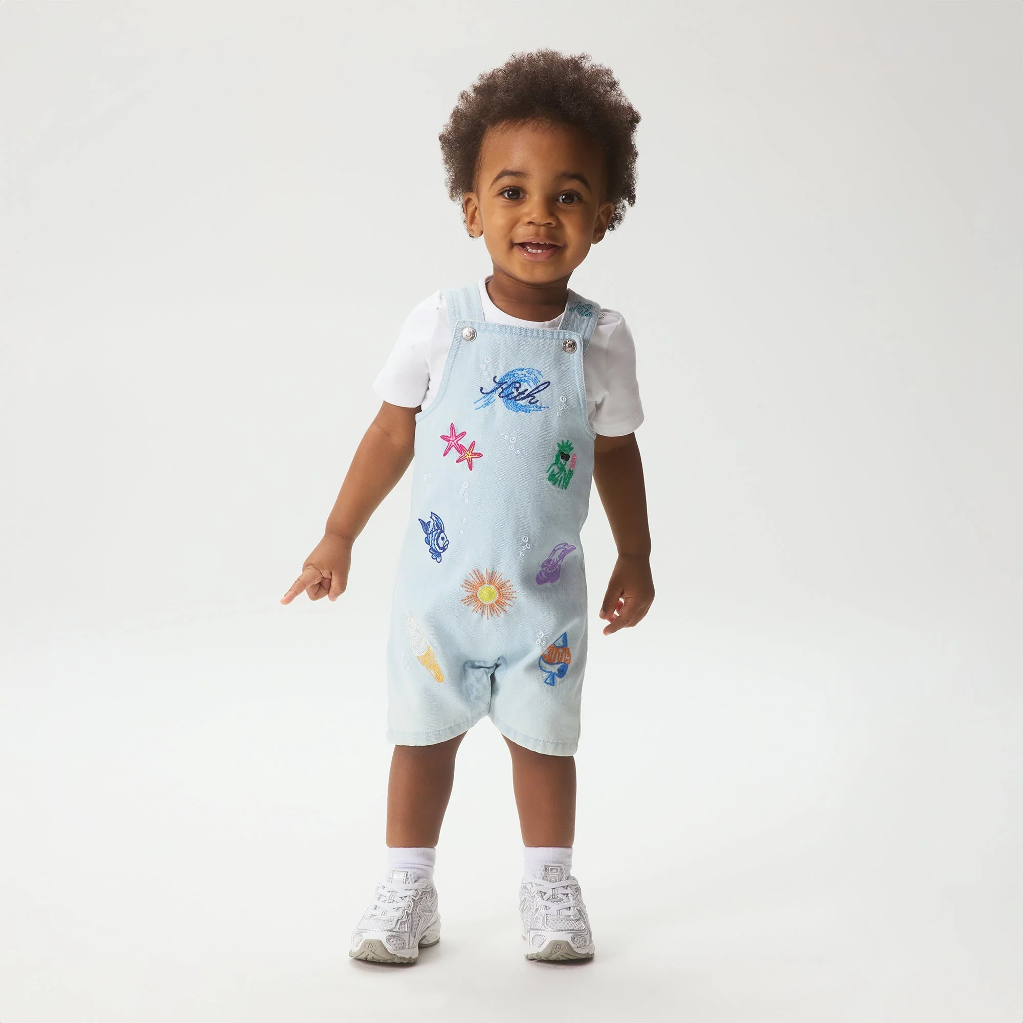 Kith Baby Novelty Coverall - Light Indigo - Image 2