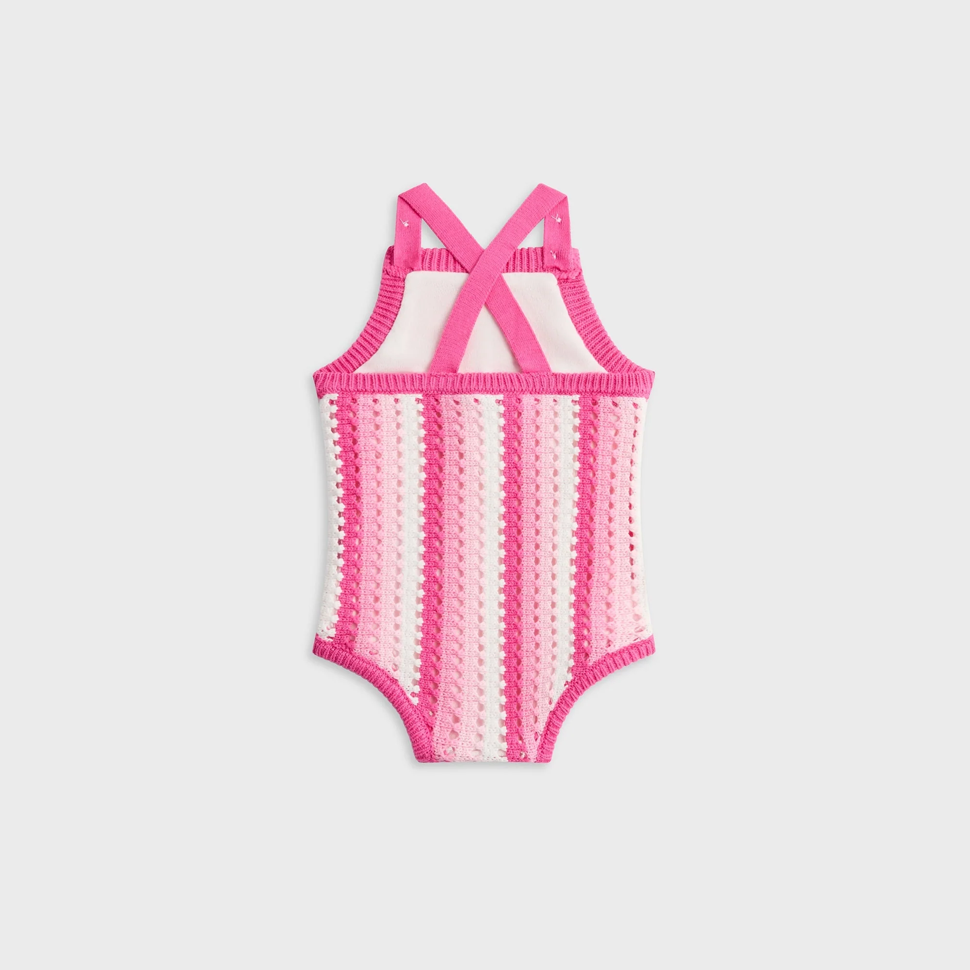 Kith Baby Open Knit Romper - Canna - PH - Image 3