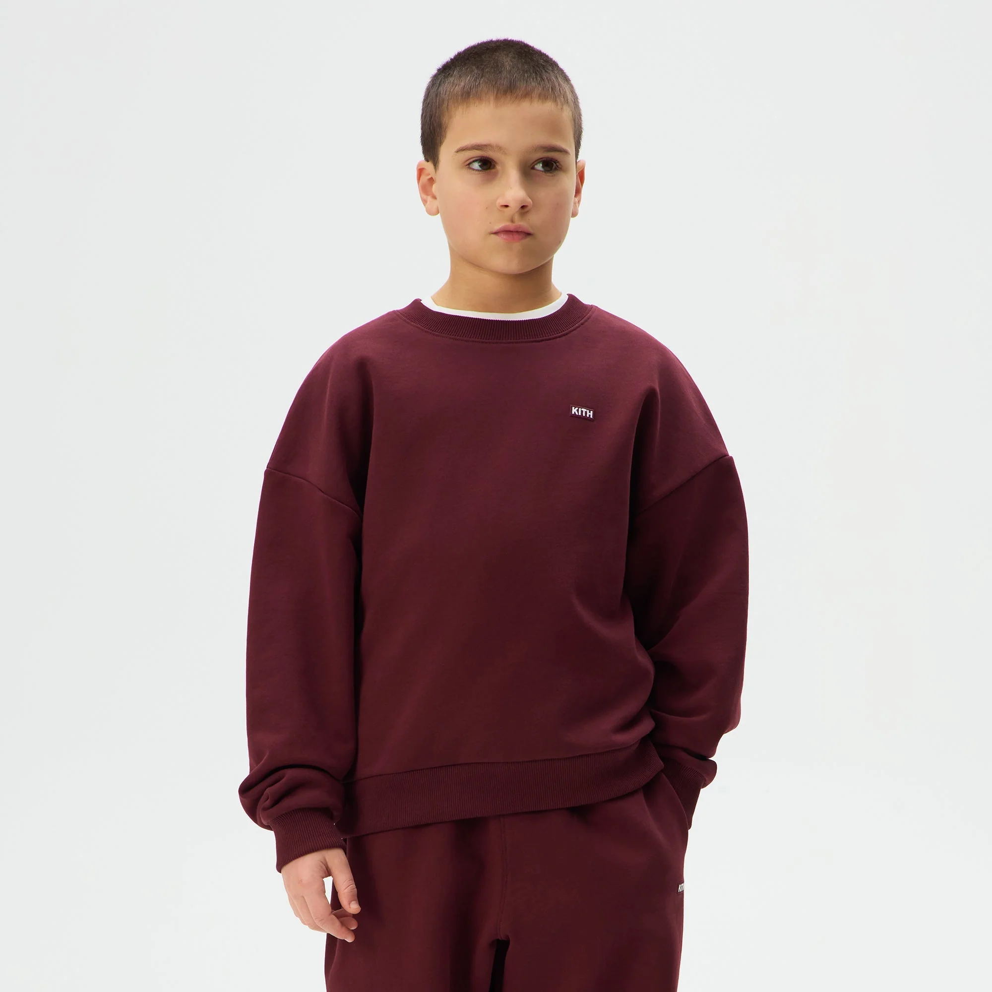 Kith Kids Nelson Crewneck - Magma - Image 2