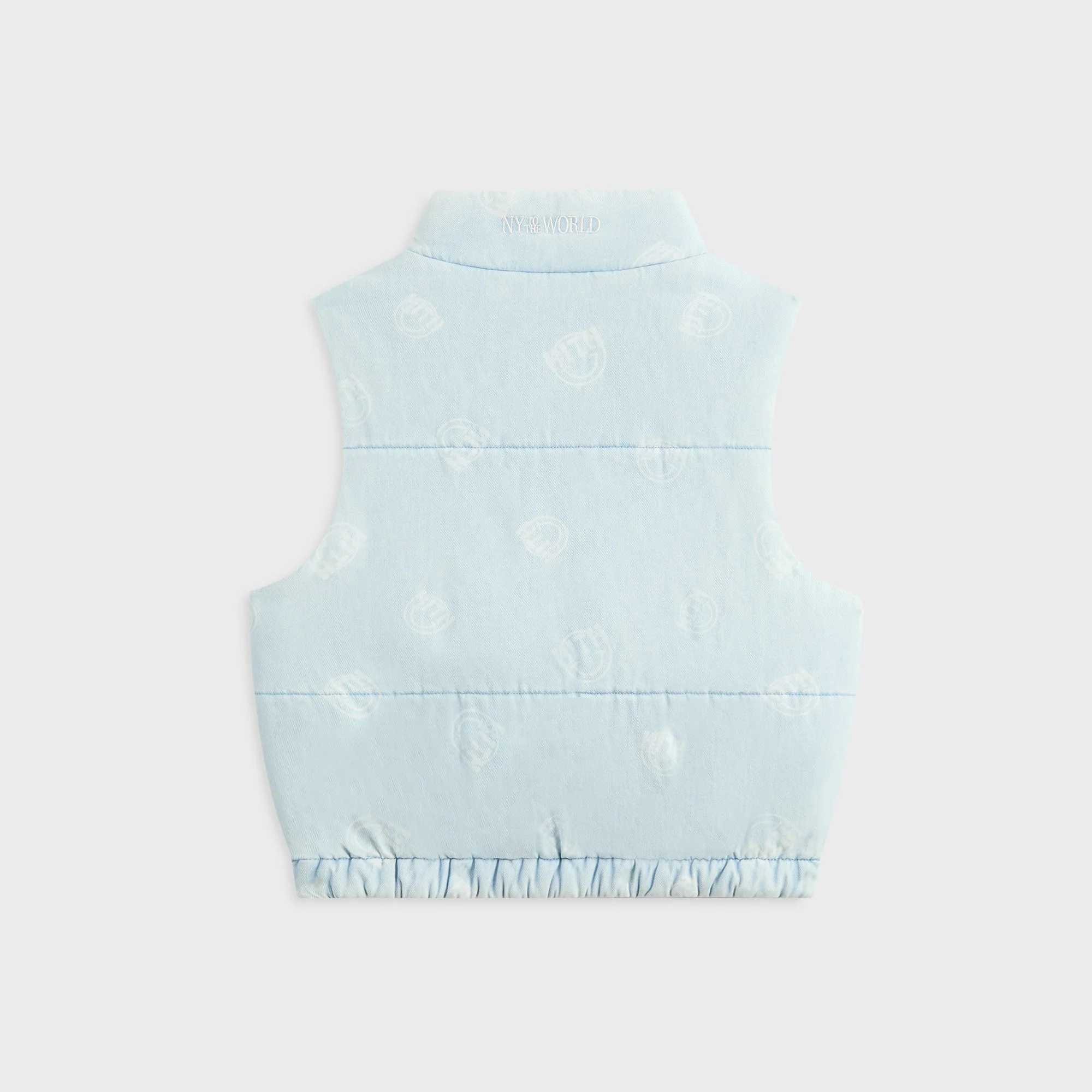 Kith Kids Textured Novelty Vest - Opal Light Wash - Image 3