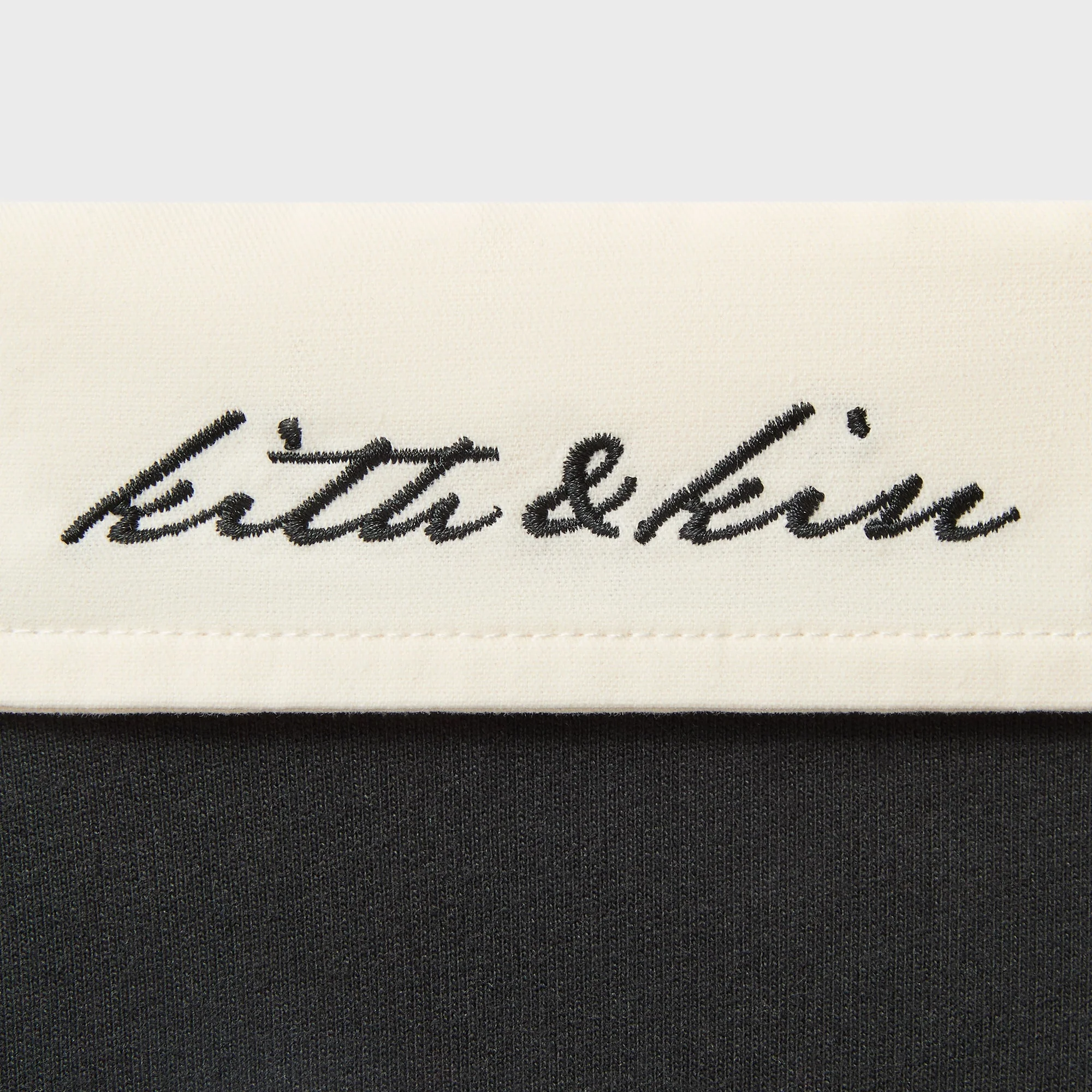 Kith Kids Color-Blocked Collared Nelson Rugby - Black - Image 6