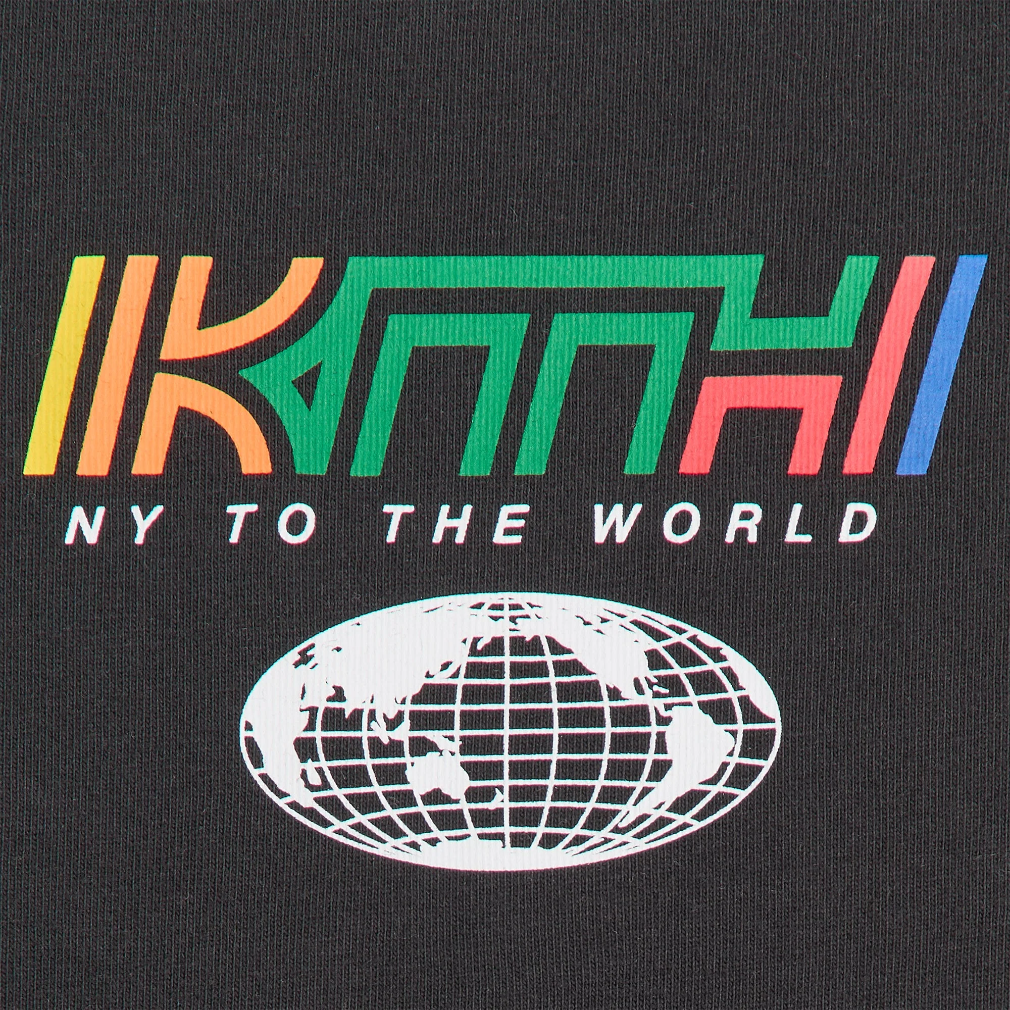 Kith Kids Global Patch Graphic Tee - Black - Image 4