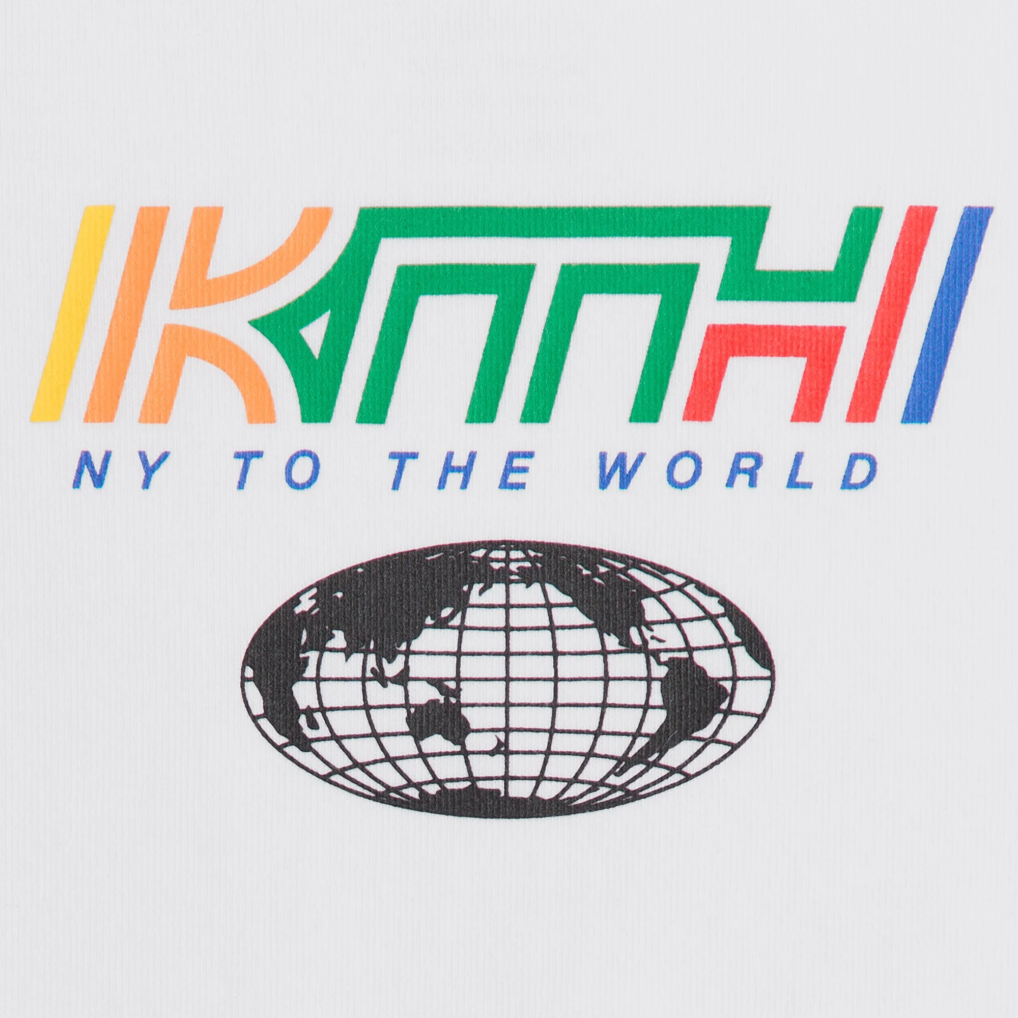 Kith Kids Global Patch Graphic Tee - White - Image 4