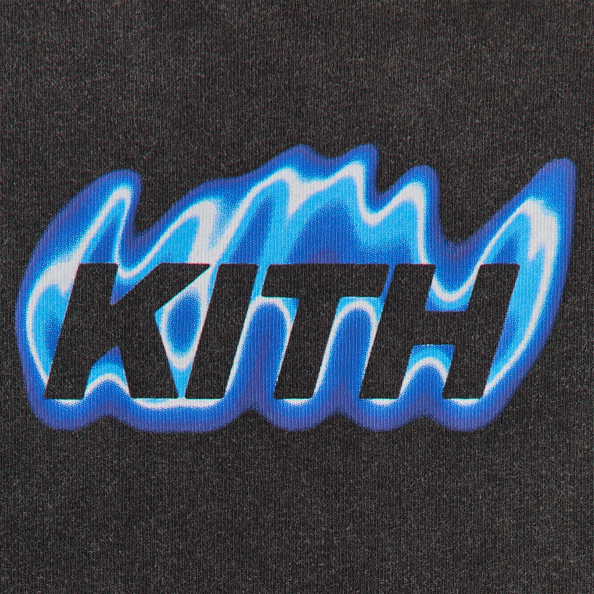 Kith Kids Flame Vintage Tee - Black - Image 3