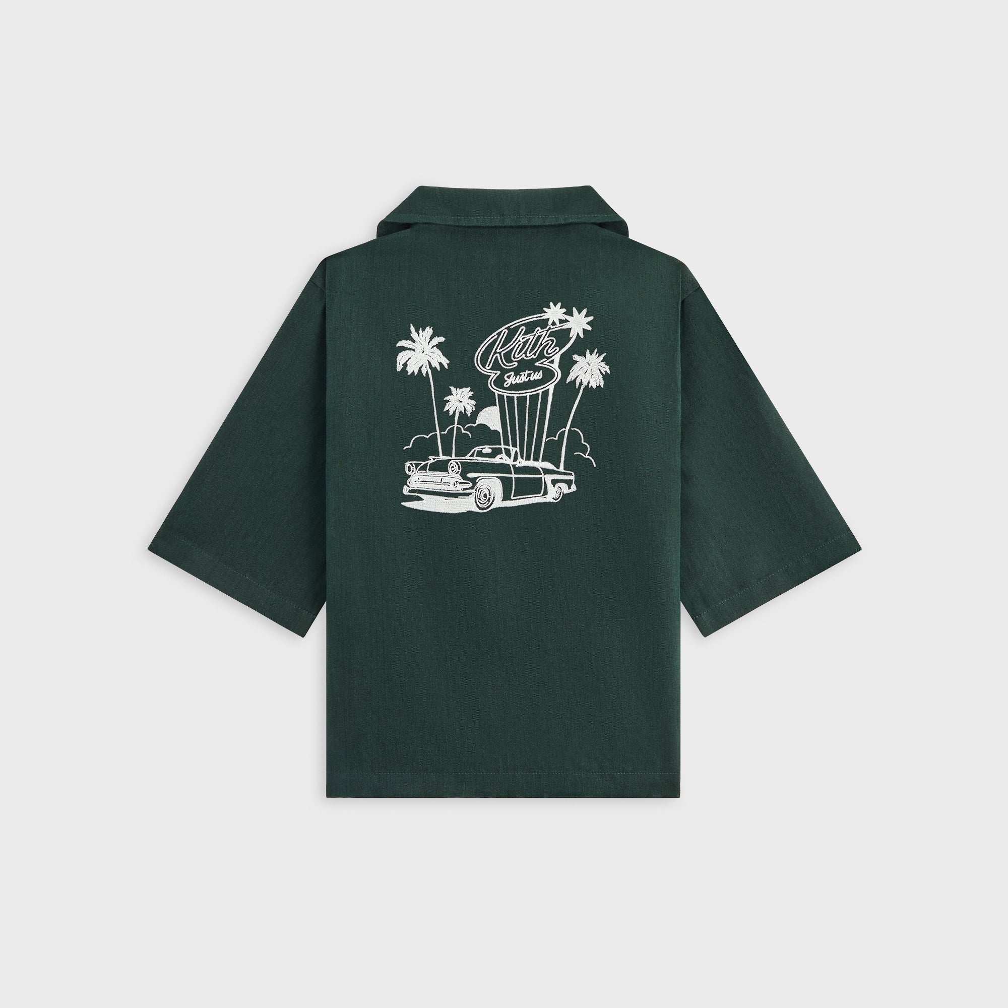 Kith Kids Thompson Camp Shirt - Stadium - Image 3