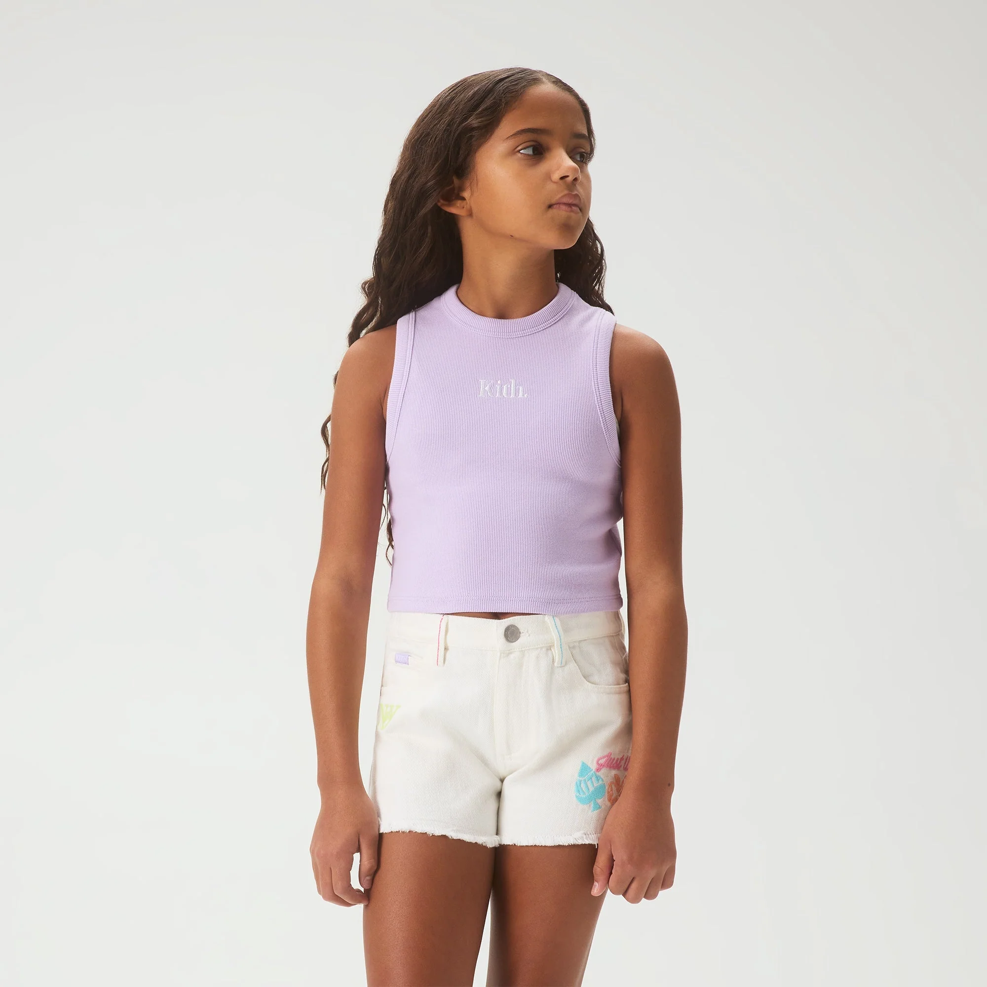 Kith Kids Rib Tiana Tank - Verbena - Image 2