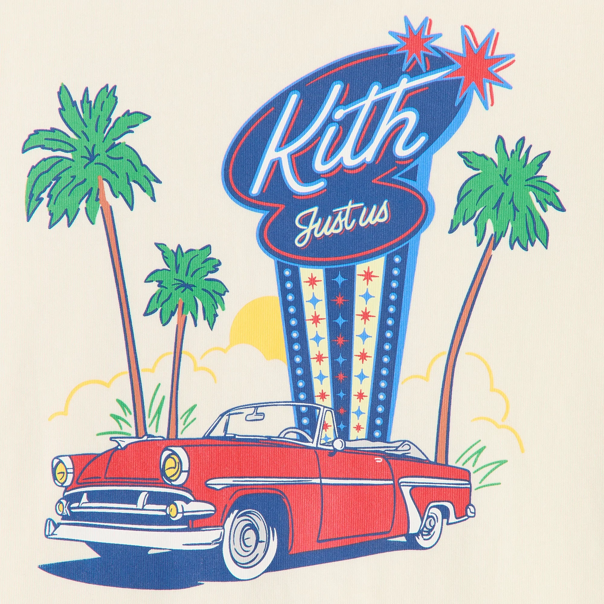 Kith Kids Drive In Graphic Tee - Silk - Image 4