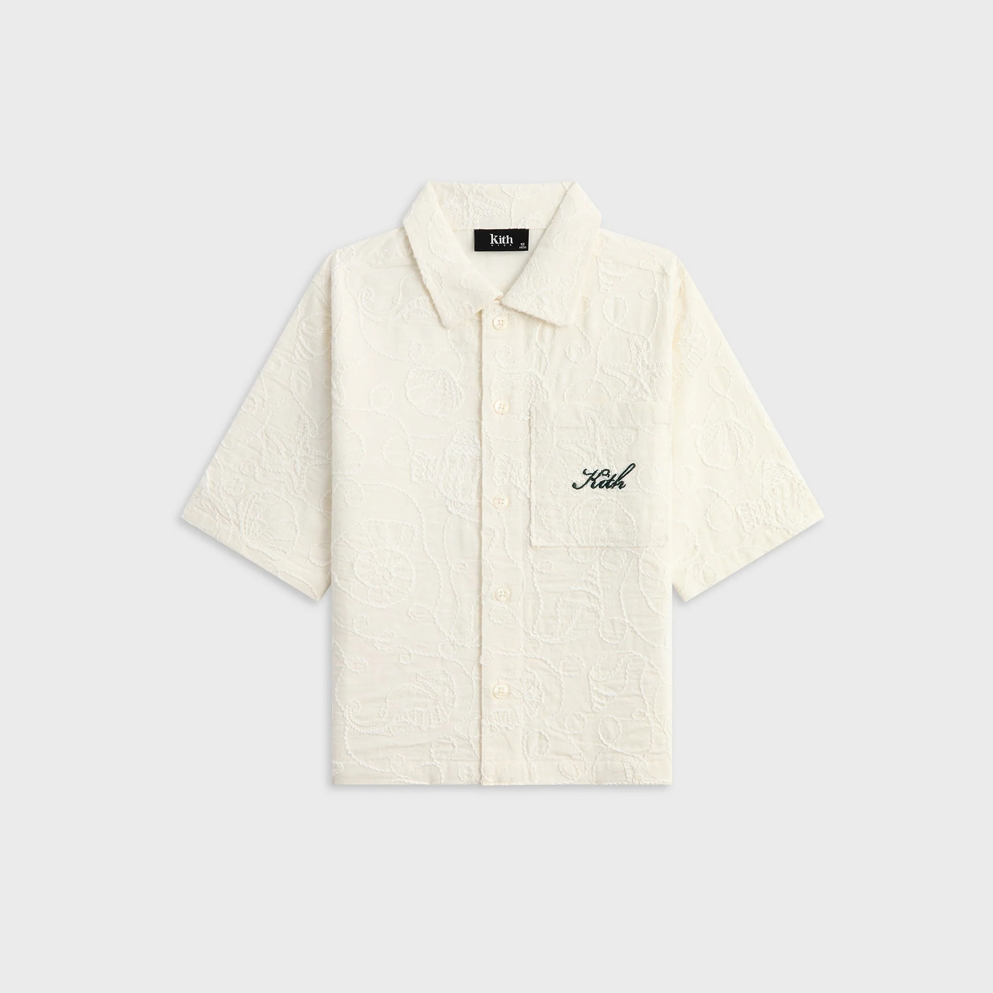 Kith Kids Seaside Bennet Camp Shirt - Silk