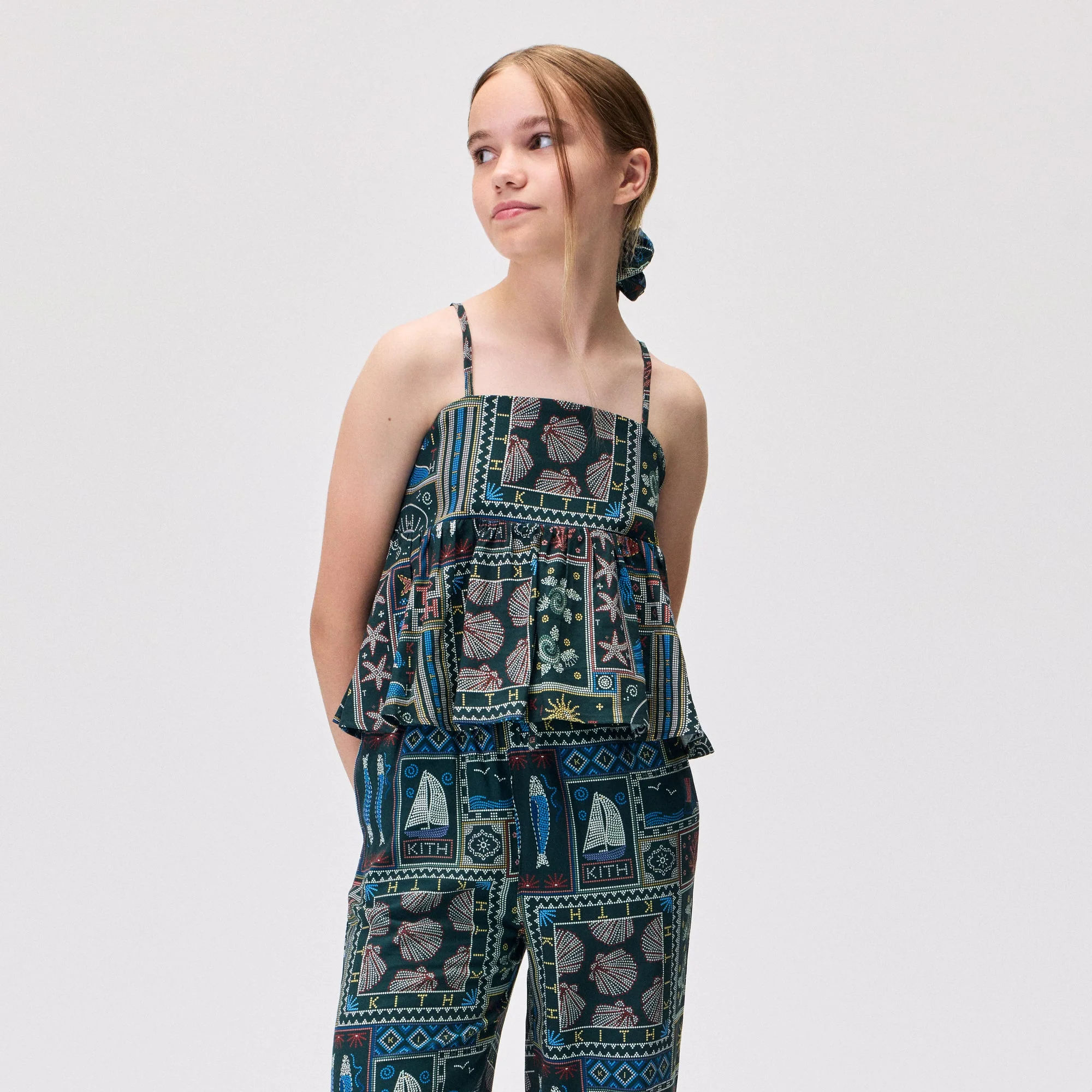 Kith Kids Beach Tile Lila Top - Stadium - Image 2
