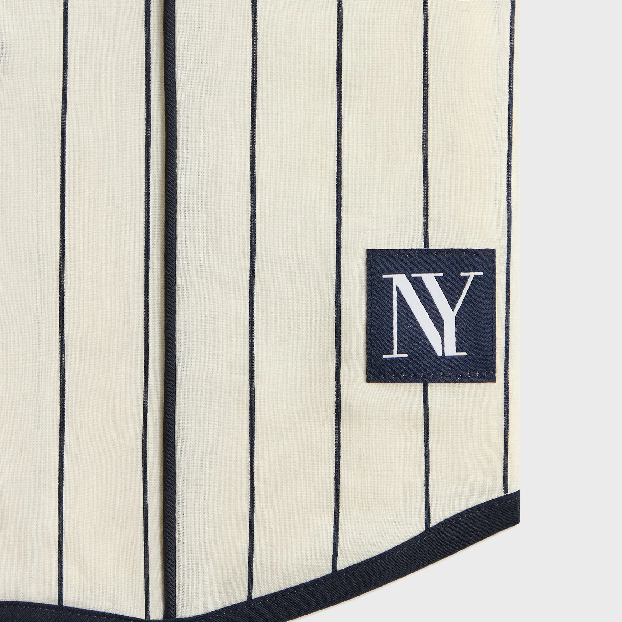 Kith Kids Pinstripe Baseball Shirt - Silk - Image 5