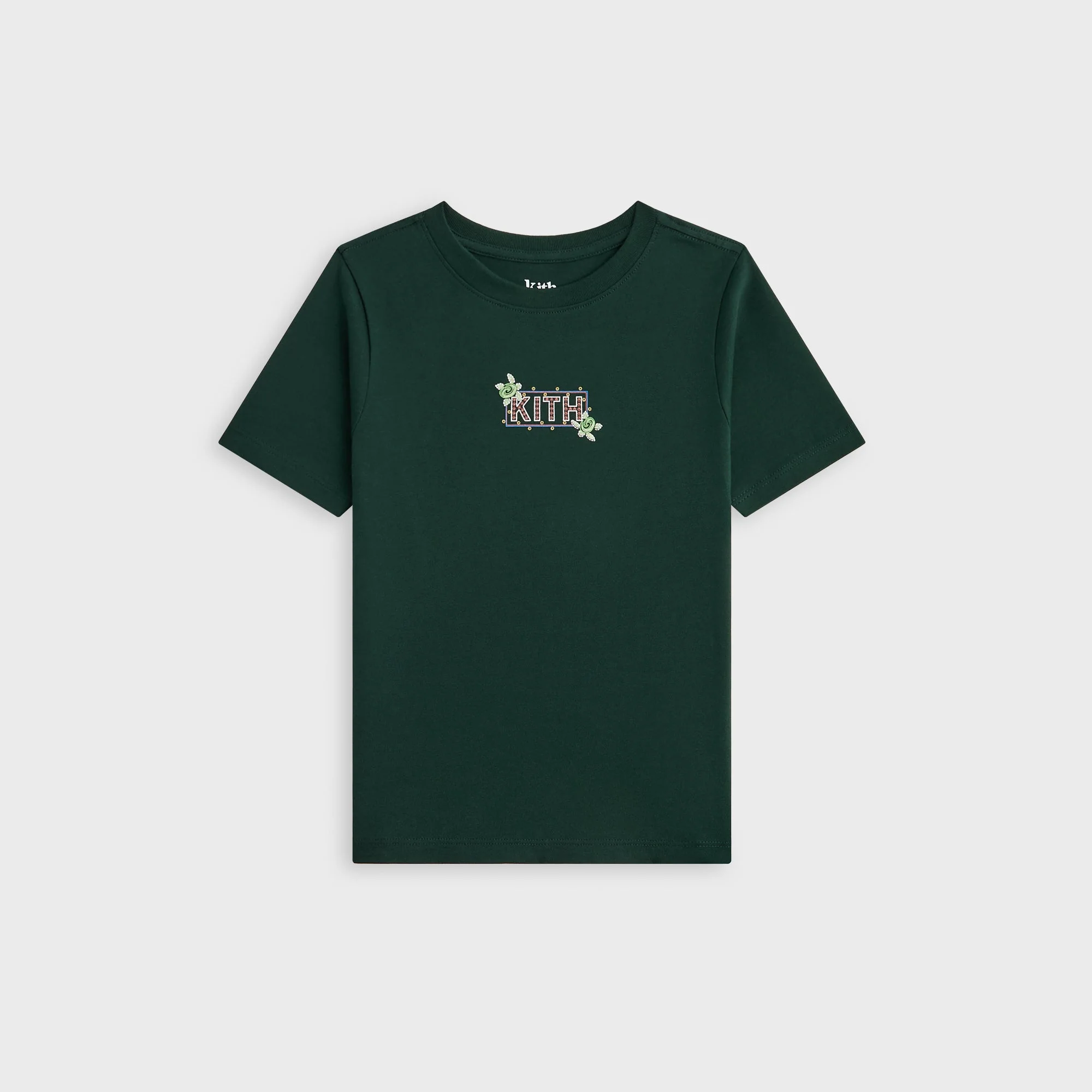 Kith Kids Beach Tile Classic Logo Graphic Tee - Stadium