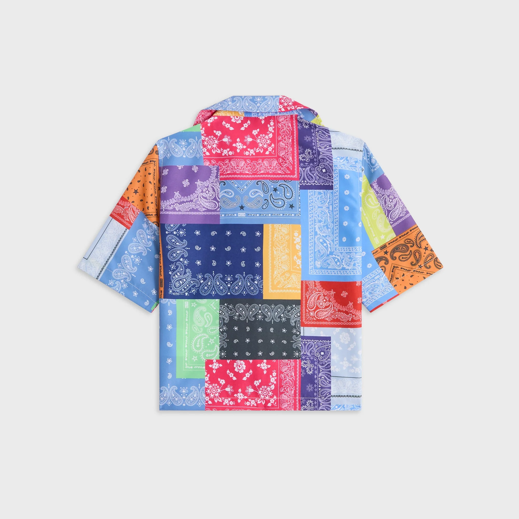 Kith Kids Bandana Splice Thompson Camp Swim Shirt - Lucky - Image 3