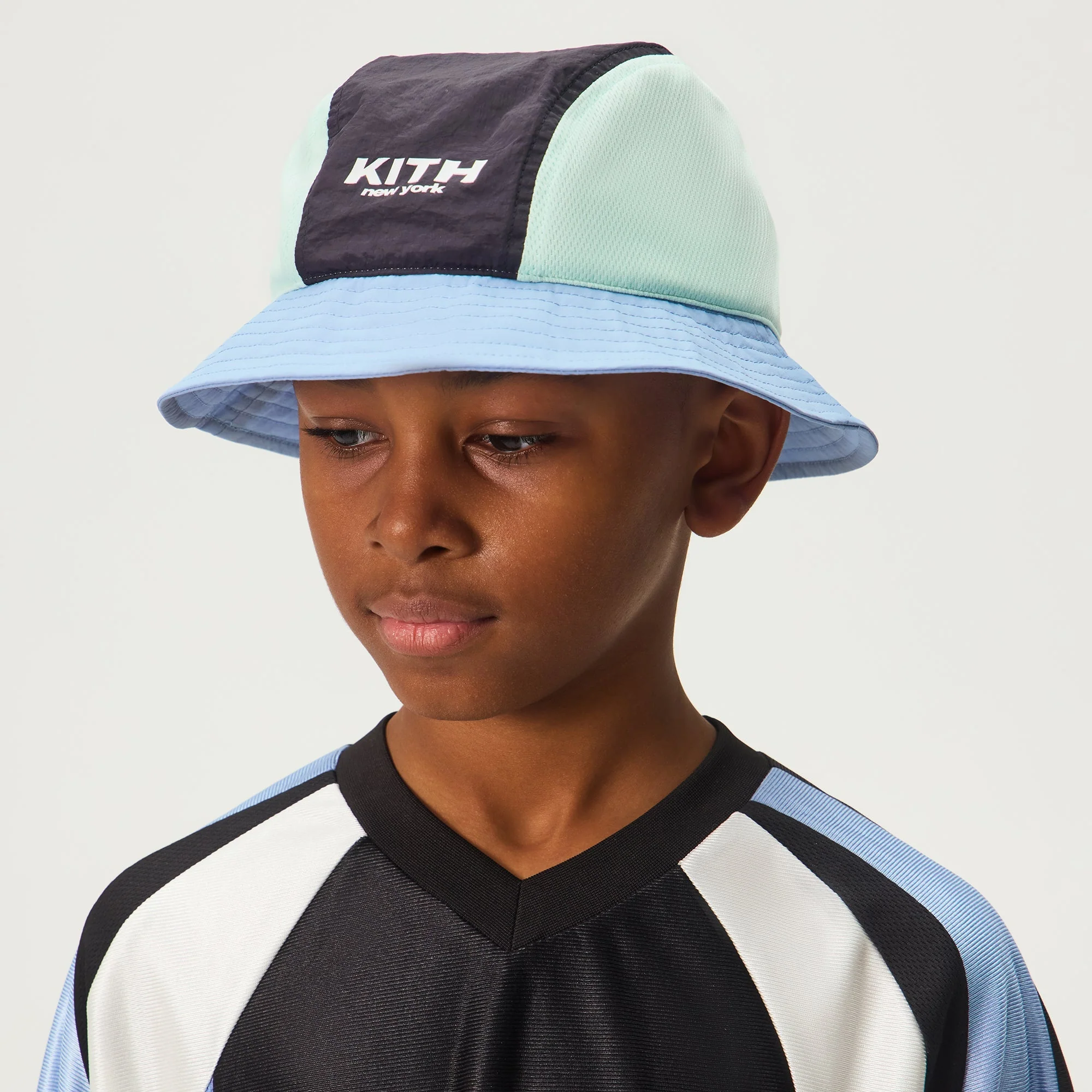 Kith Kids Blocked Milo Bucket Hat - Nocturnal - Image 2