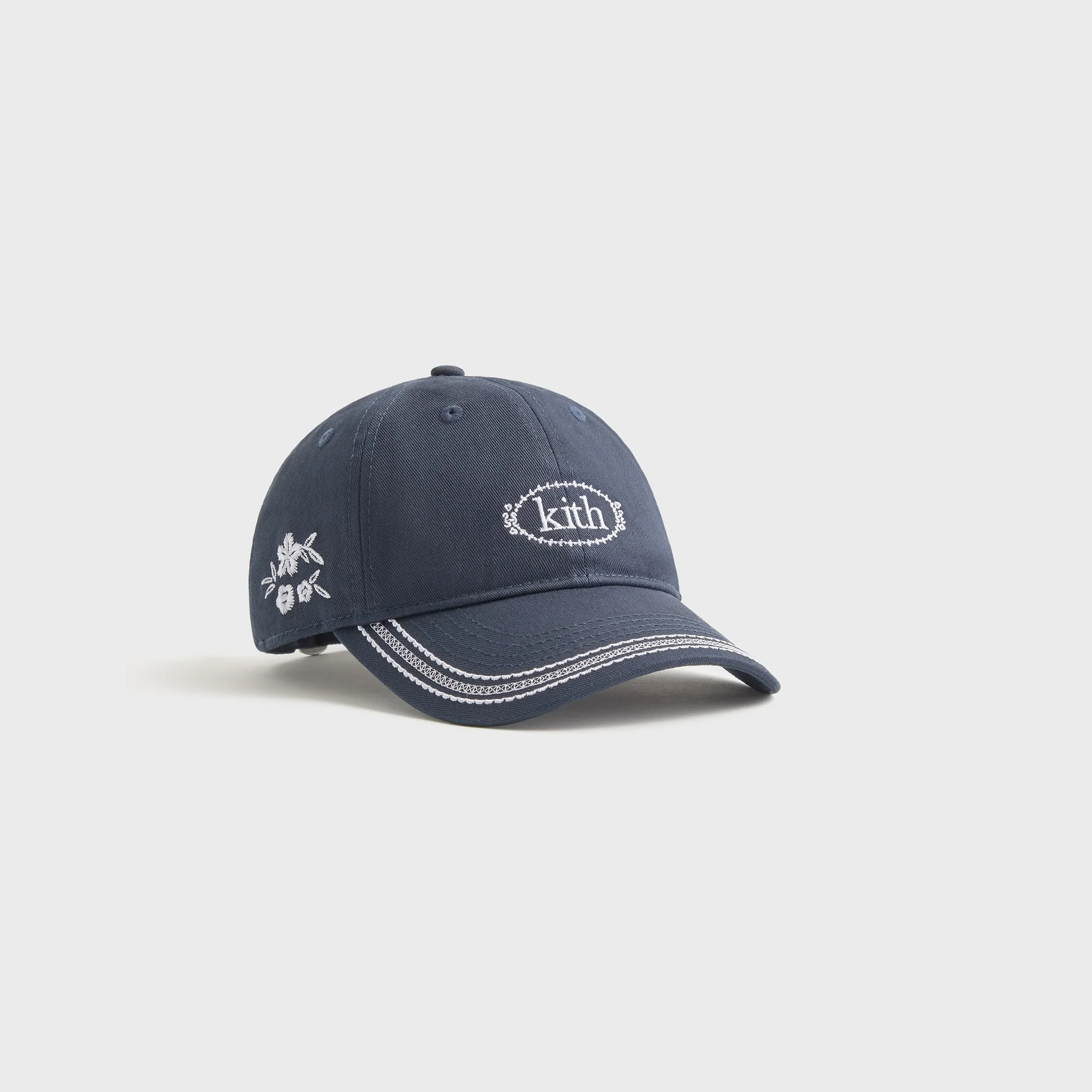 Kith Kids Floral Embroidered Classic Cap - Nocturnal - Image 4