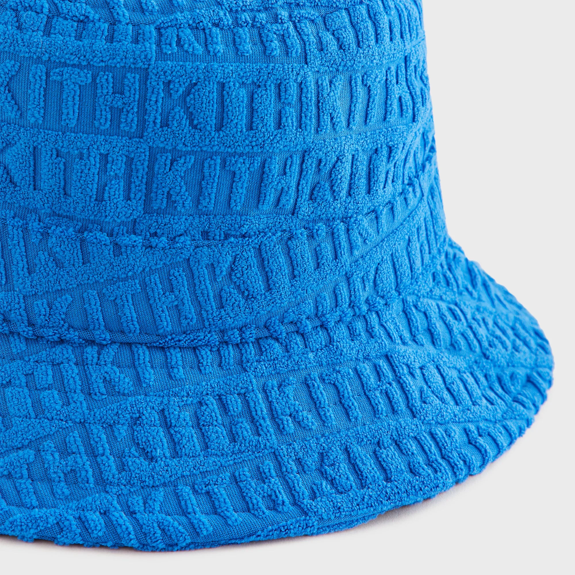Kith Kids Monogram Towel Terry Bucket Hat - Greek - Image 4