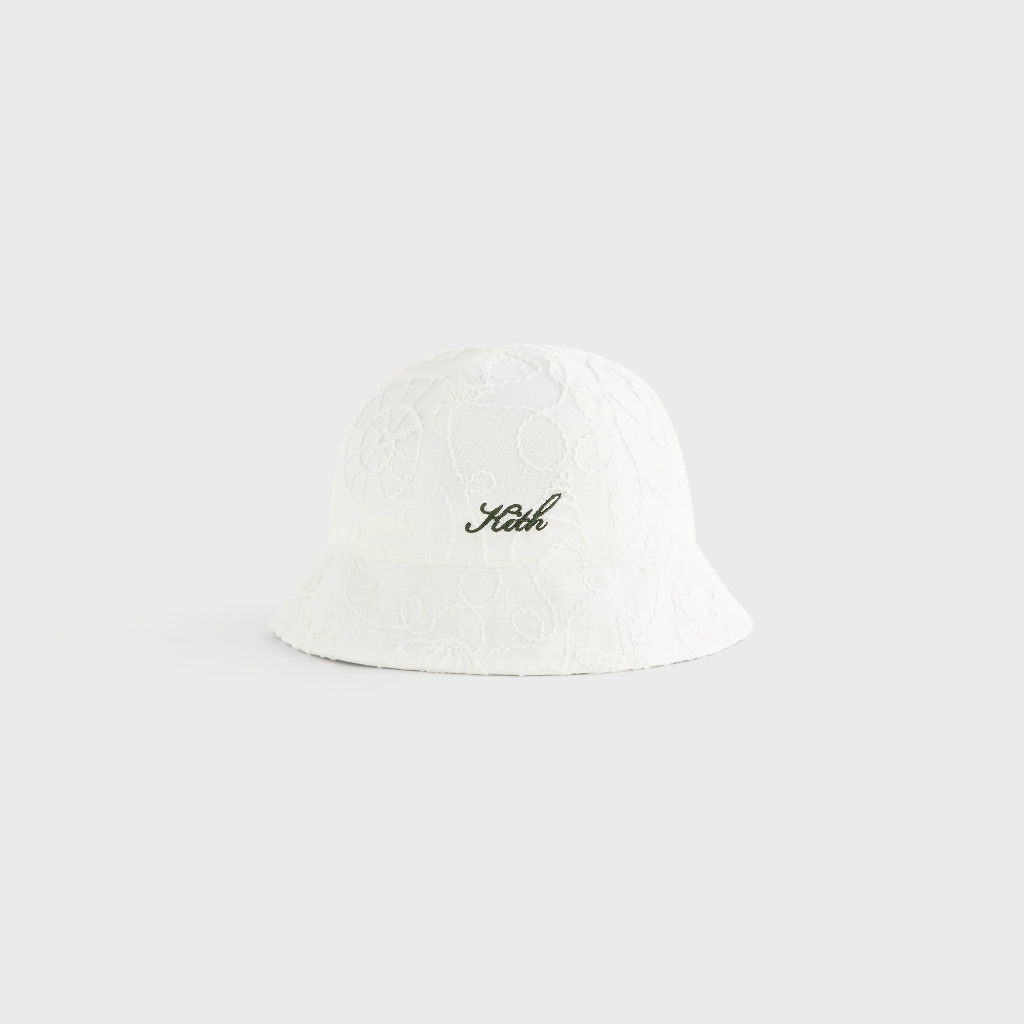 Kith Kids Canvas Rope Embroidered Lloyd Bucket Hat - Silk
