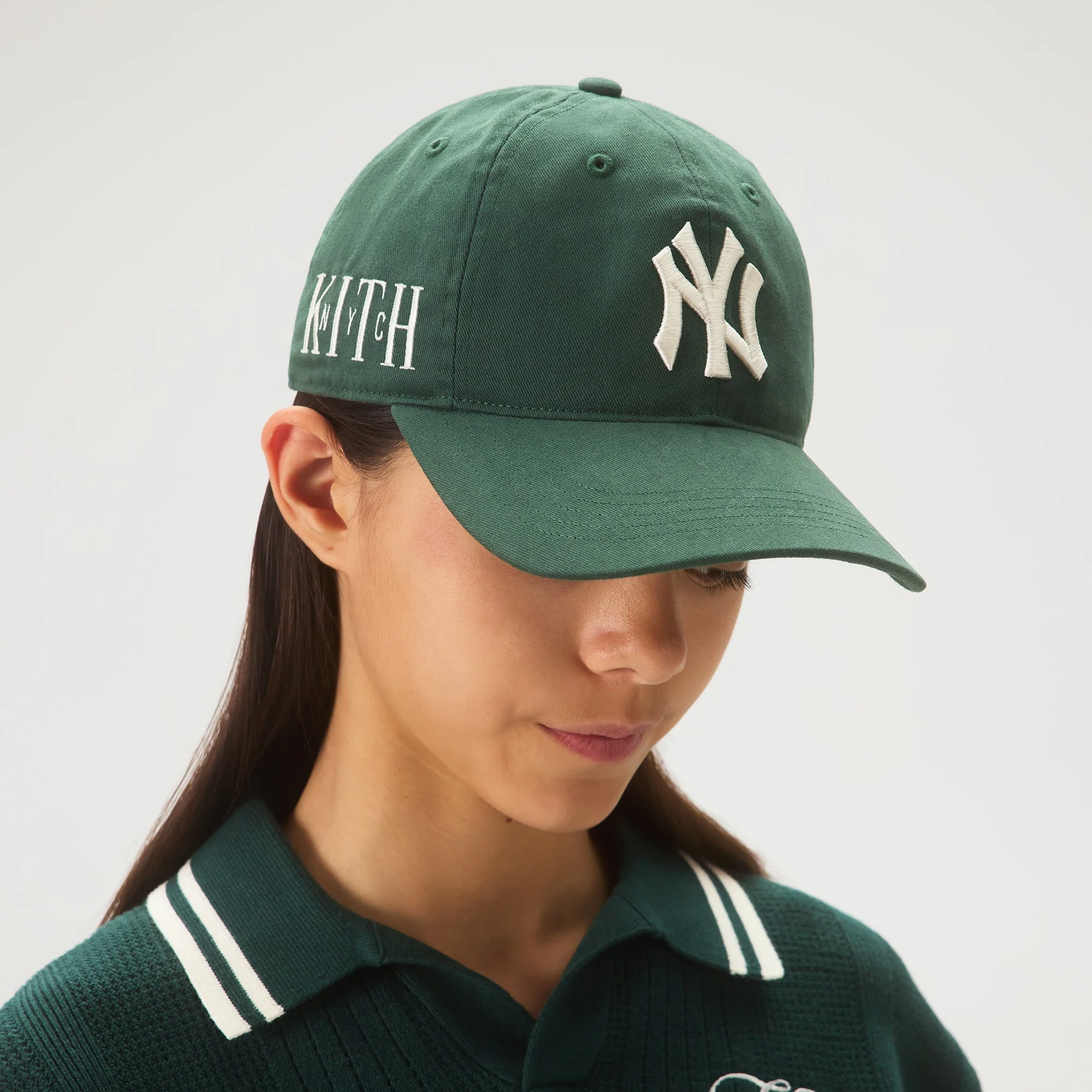 Kith Kids & '47 for the New York Yankees Twill Varsity Snapback Cap - Stadium - Image 2